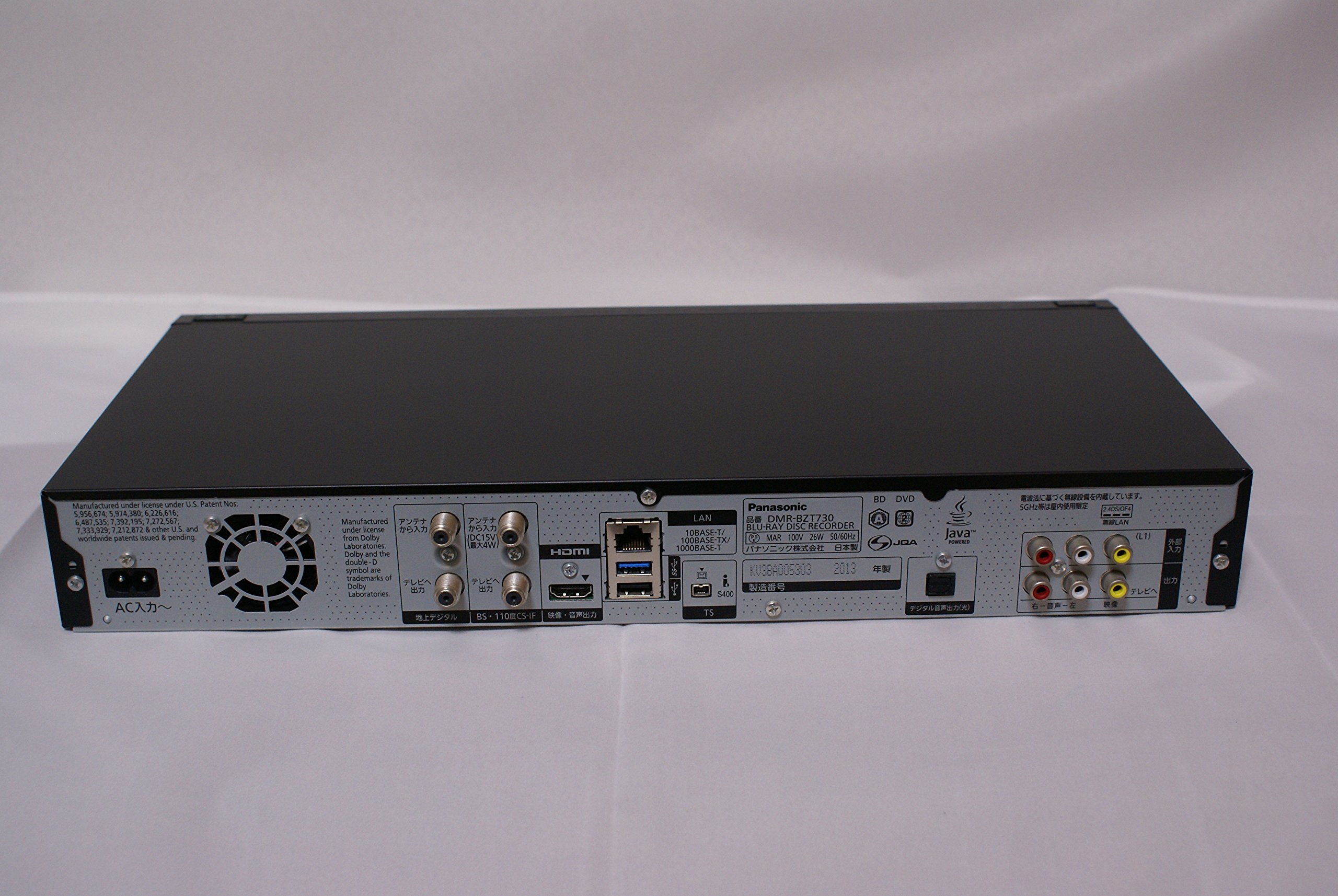 Amazon | パナソニック 2TB 3チューナー ブルーレイレコーダー  