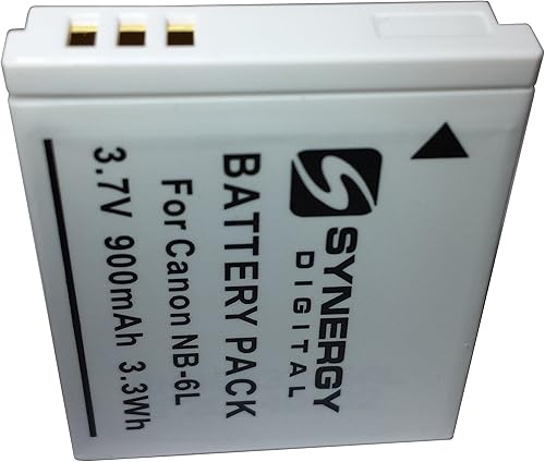 Miniatura 7 de Synergy Digital Batería de cámara, compatible con Canon PowerShot SX170 es cámara digital, (iones de litio, 3.7 V, 1200 mAh), capacidad ultra alta,