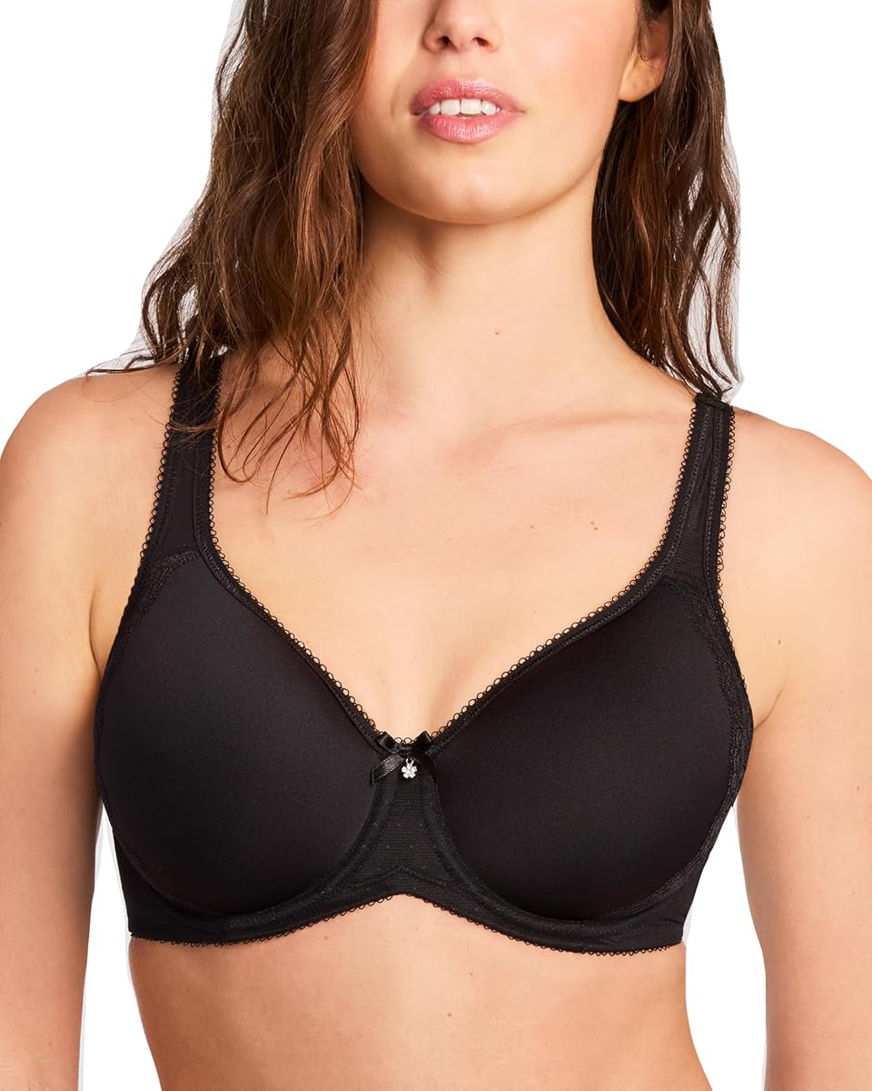 Wacoal 853186 - Sujetador con aros de cobertura completa, estilo retro chic, ligeramente acolchado, para mujer