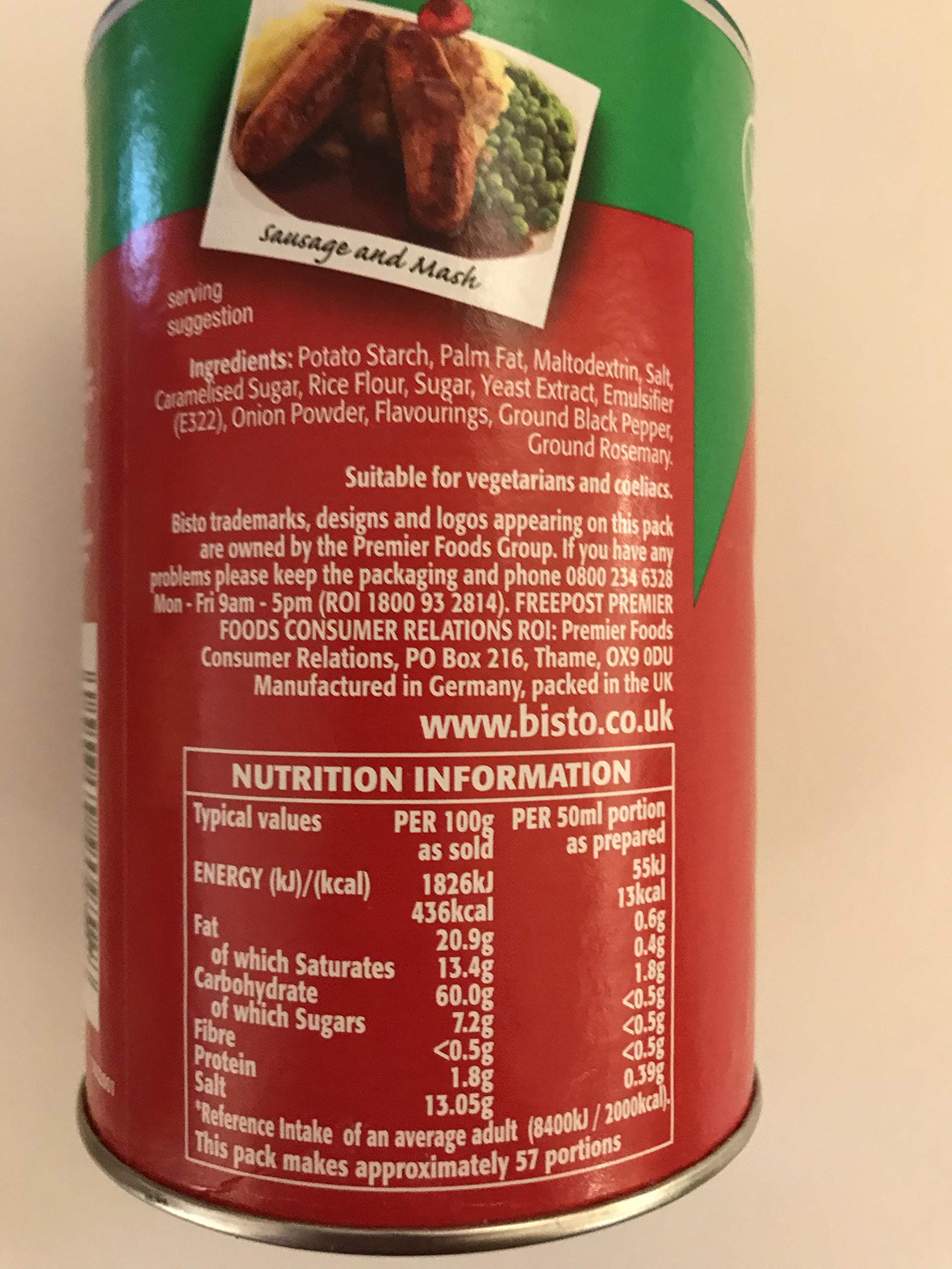 Bisto Granulés pour sauce sans gluten - 175 g (lot de 2) - Convient aux végétariens et coeliaques