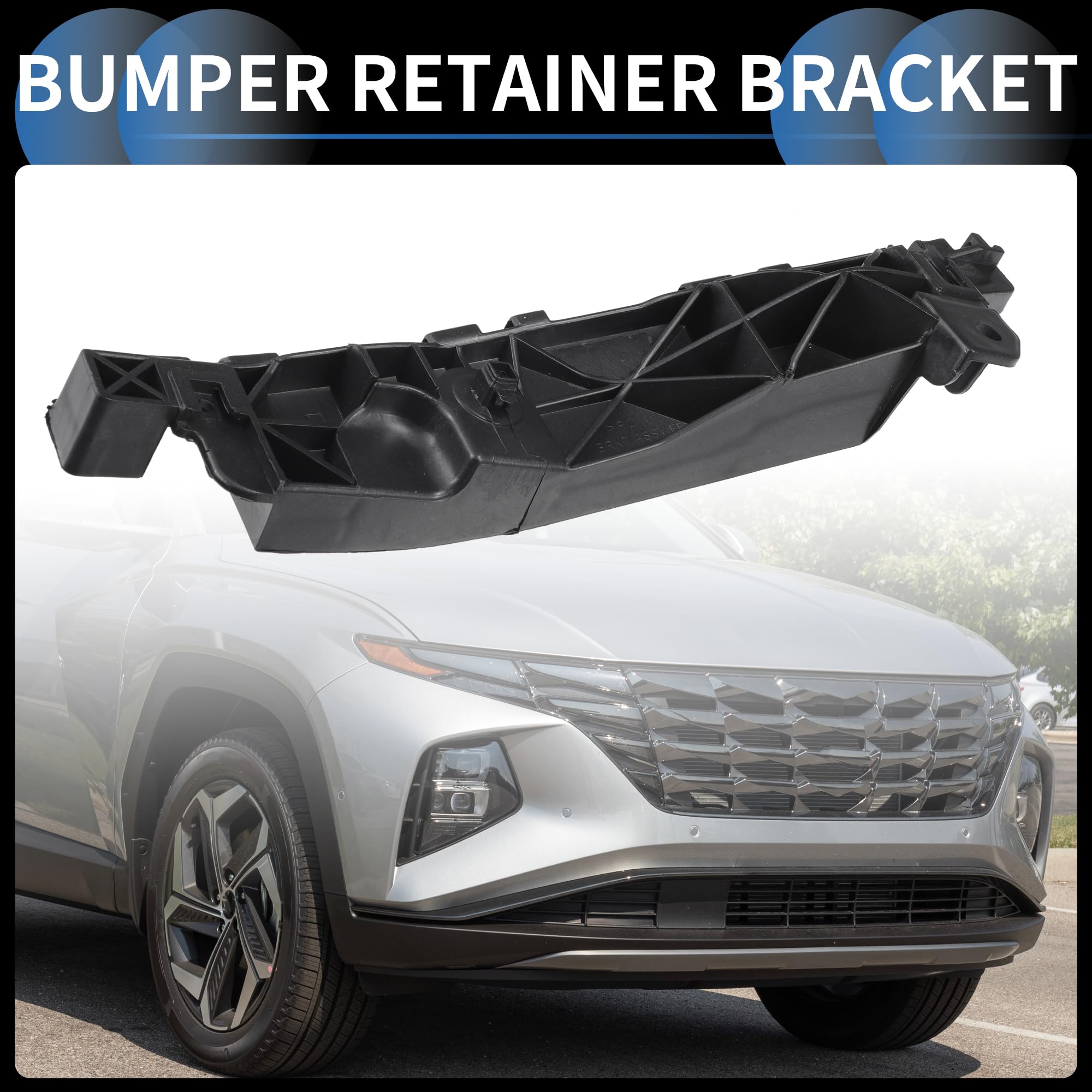 Para Hyundai Tucson 2016 2017 2018 Parachoqu Delantero Gancho De Remolque Cubierta De Ojo Tapa De Remolque Color Base - AliExprs