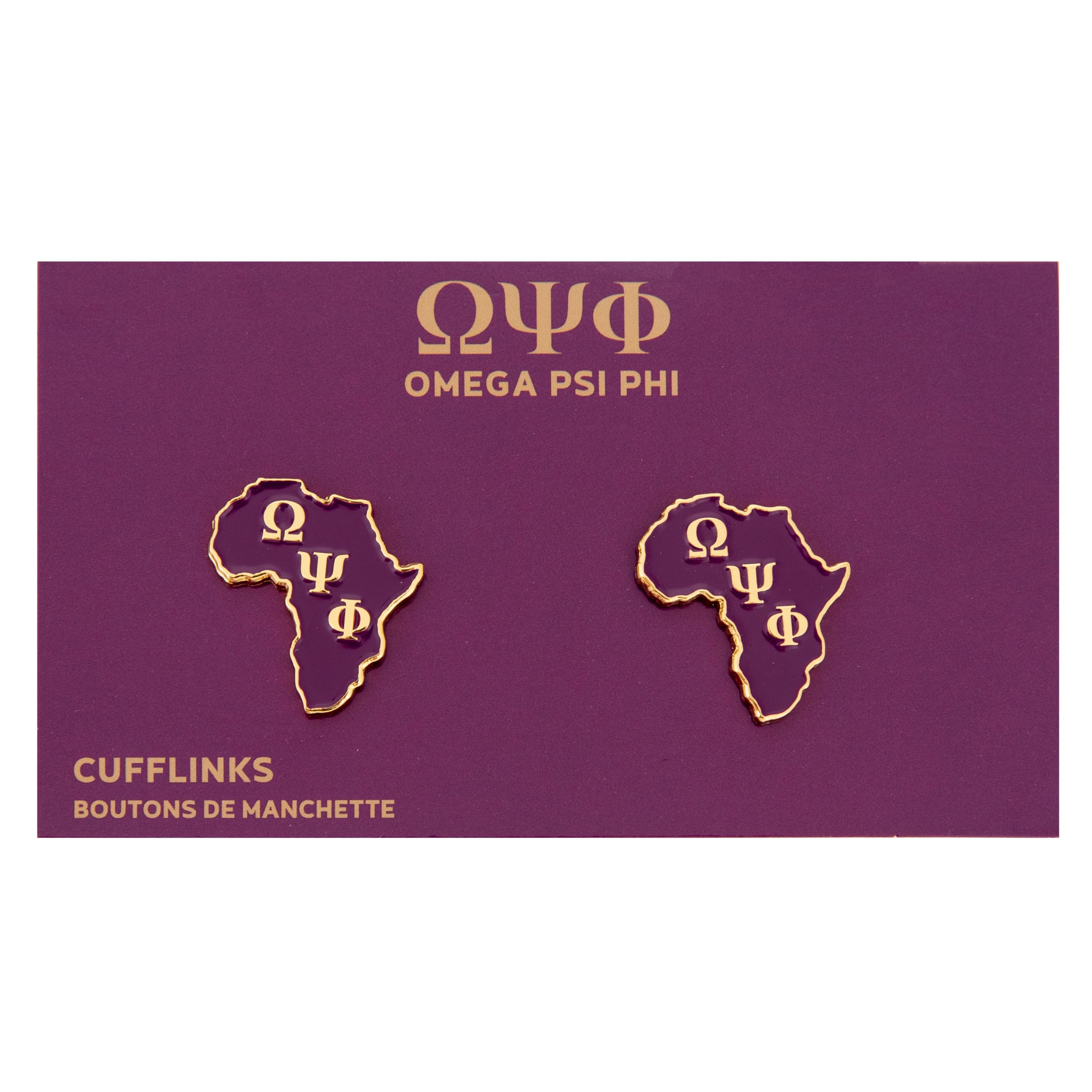 Desert Cactus Omega Psi Phi Cufflinks OPP Omega Man D9 Divine 9 Fraternity Greek Formal Wear Blazer Jacket (Cufflinks - C)