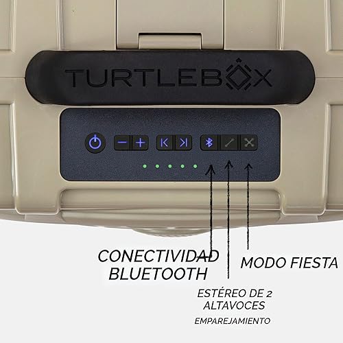 Miniatura 6 de Turtlebox Original Gen 3 Altavoz Bluetooth portátil para exteriores  Ultra-ruidoso (120 dB), resistente al agua (IP67), resistente, resistente a los