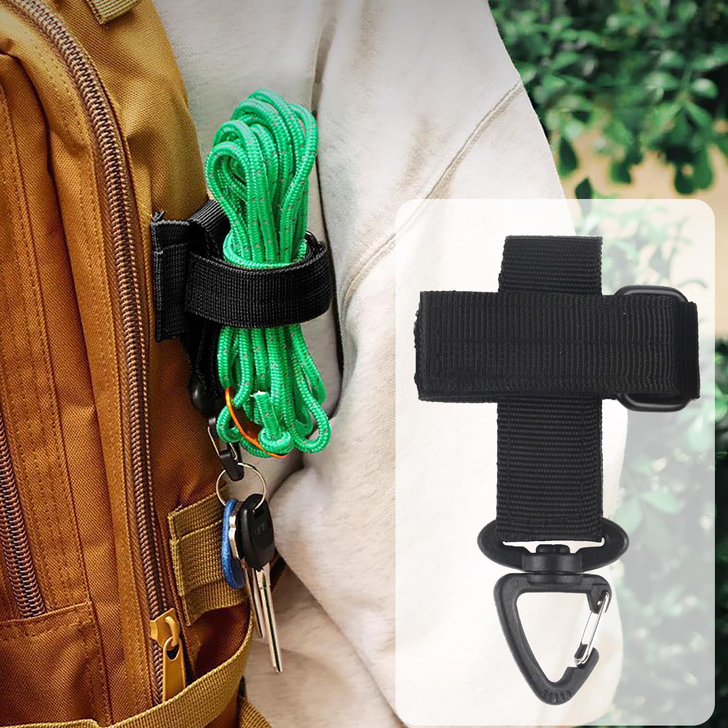 2 Piezas Soporte para Guantes, Portaguantes Cinturon, Pinza Multiusos para Guantes, para Jardines, Obras de Construcción