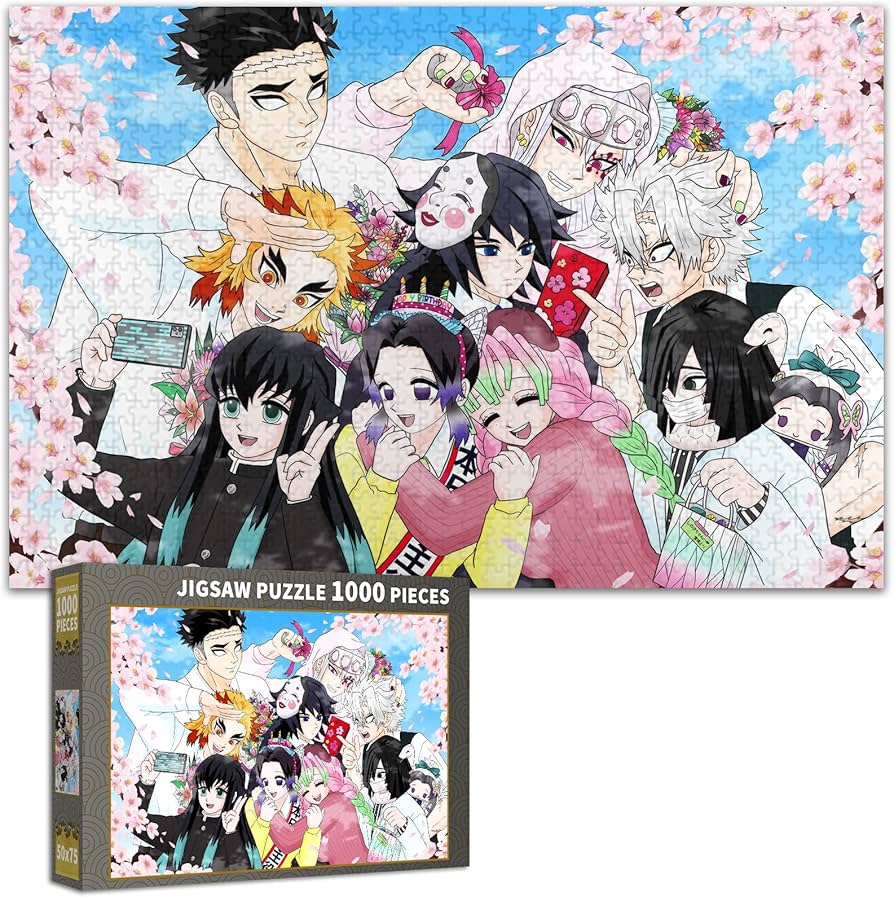 鬼滅の刃 1000ピース ジグソーパズル 柱合会議 蝶屋敷 編 鬼滅の刃 柱合会議・蝶屋敷編 キービジュアル1000ピースジグソーパズル