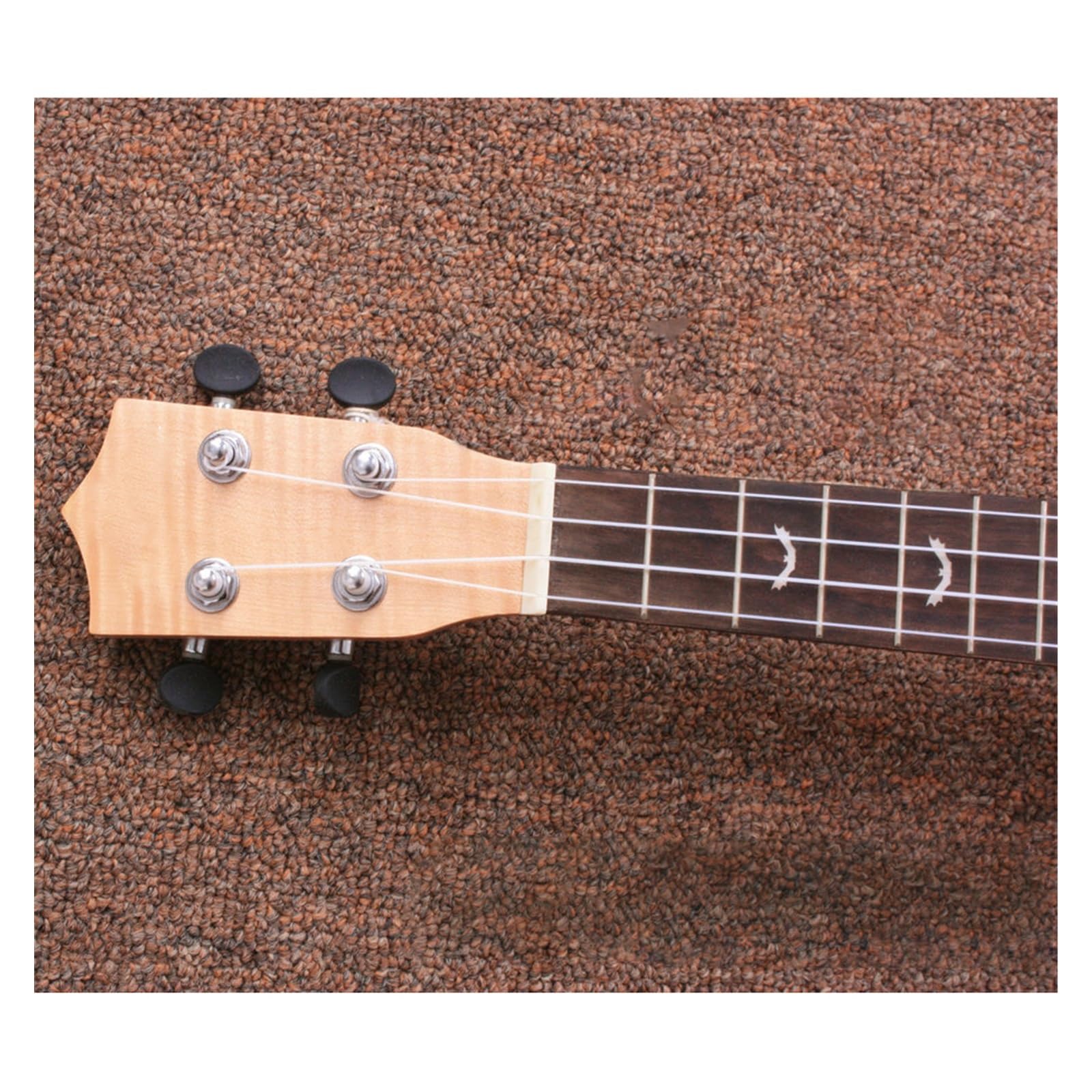 27-calowy Drewniany Ukulele Z Korpusem Klonowym, Czterostrunowy Mały Instrument Gitarowy Dla Miłośników Muzyki Ukulele dla Początkujących