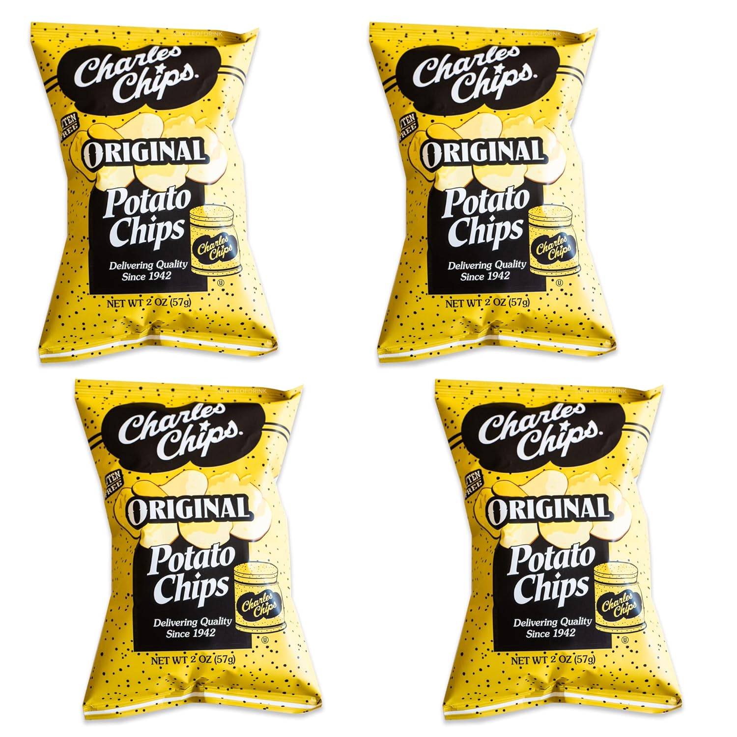 Charles Chips Original Potato Chips Gluten Free Classic