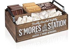 S'mores Caddy with Tray, The Ultimate Smores Making Experience