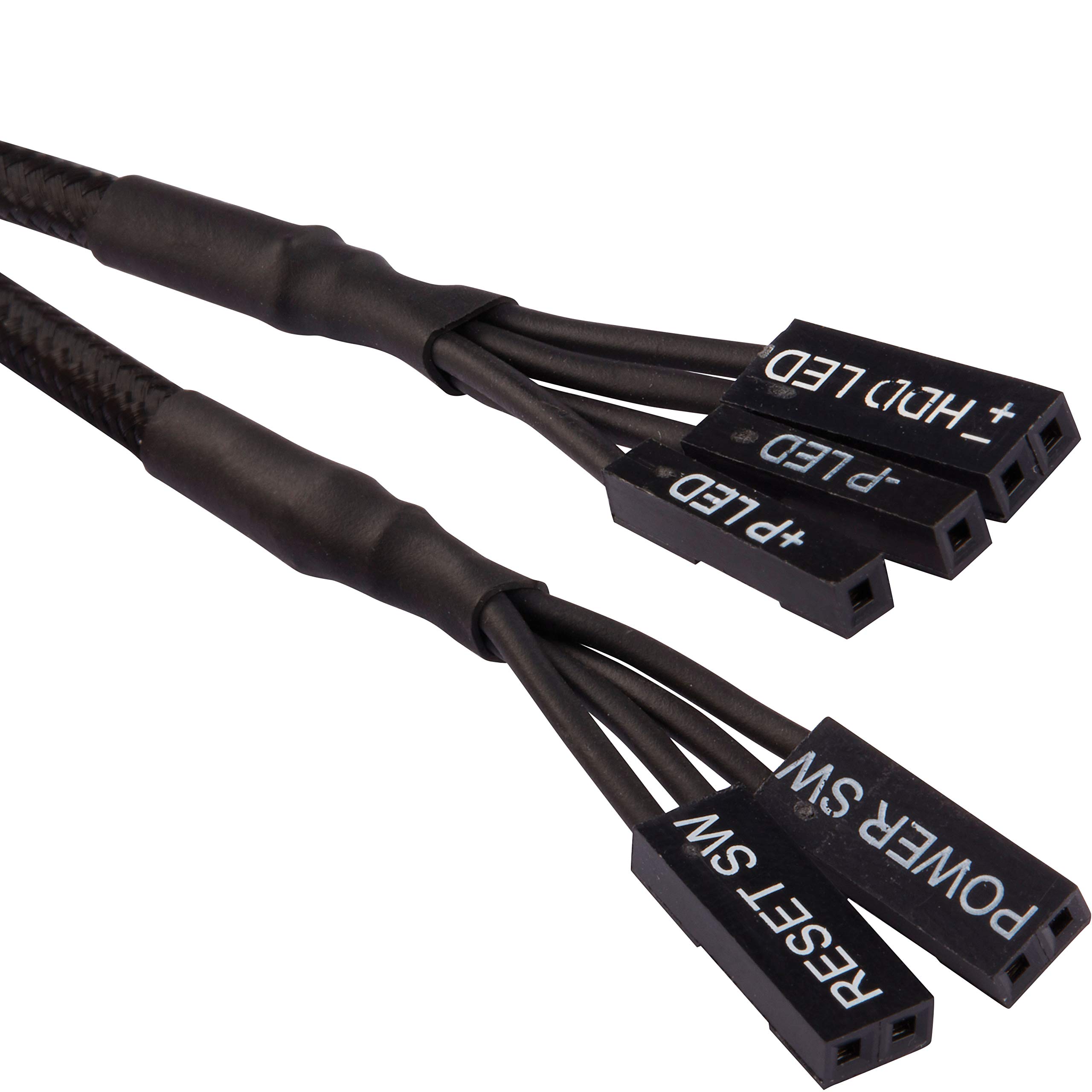 Corsair CC-8900244 Zestaw Przedłużający, Czarny, 30 cm