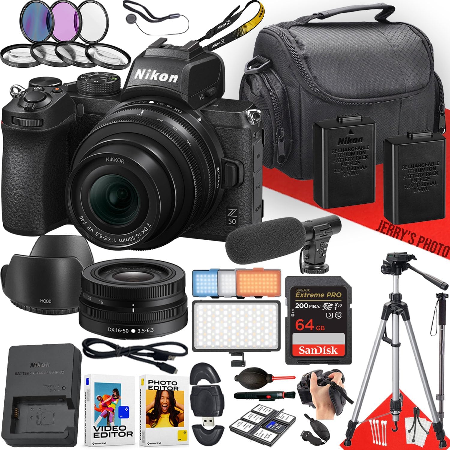 Nikon Z50 Mirrorless Camera with... Nikon Z50 Mirrorless Camera with...