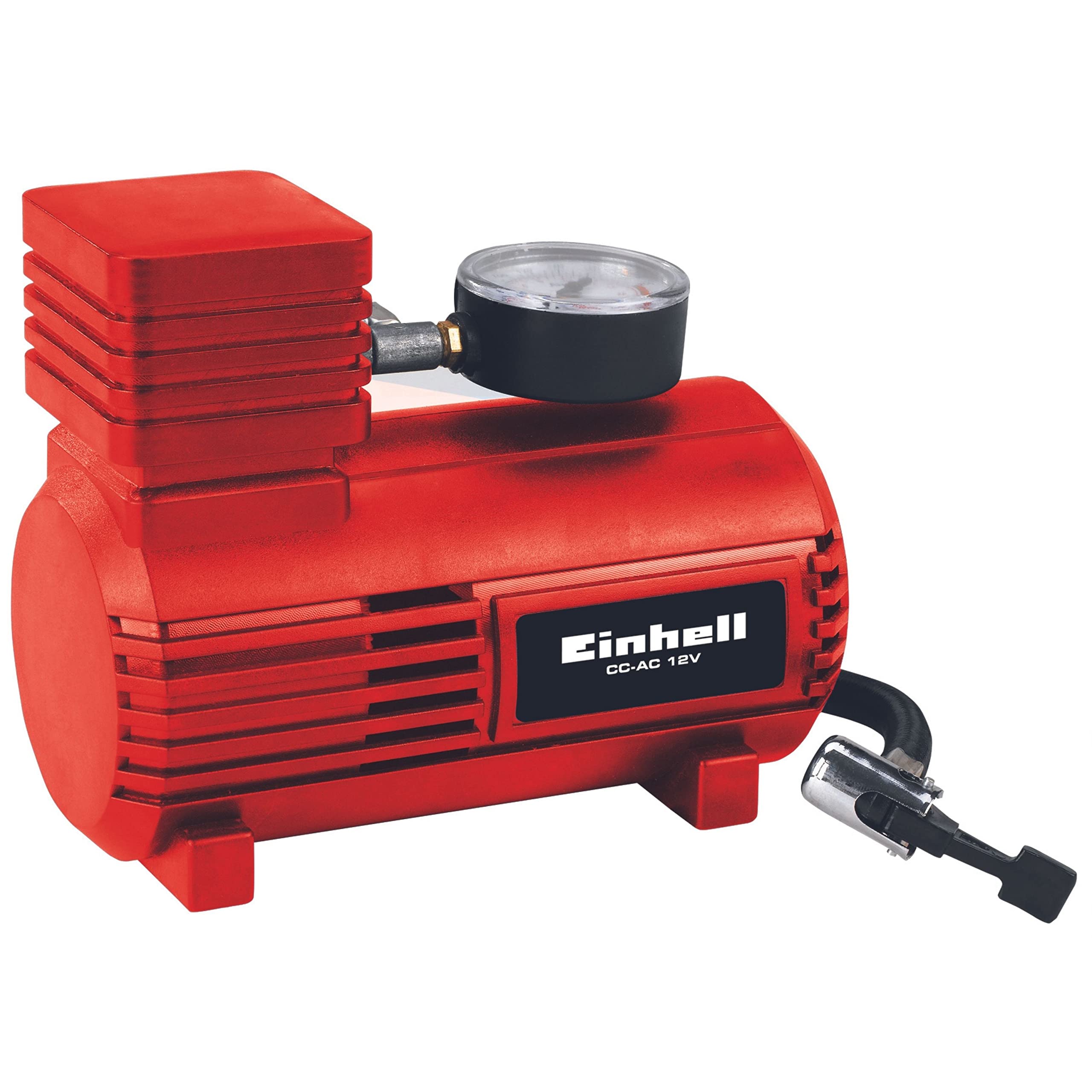 Einhell CC-AC 12V Compressore per auto, Tensione 12 V, Pressione 18 bar, Rosso