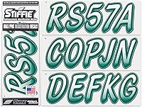 Vista 85 de Stiffie Whipline - Calcomanías de identificación alfanuméricas, adhesivos de números de registro para barcos y embarcaciones personales