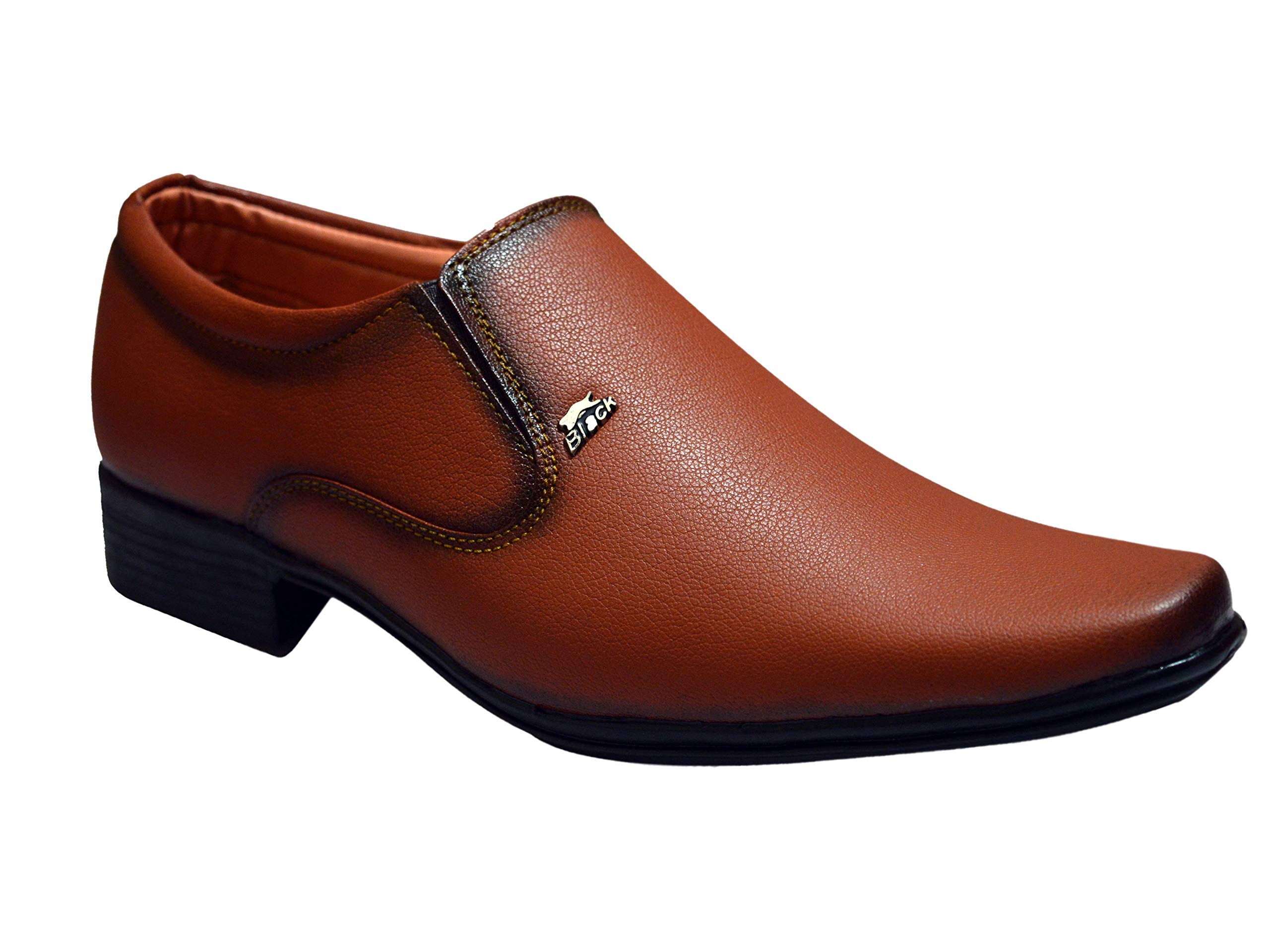 Feetway Mens Fancy Look Leather Formal Shoes Office Wear Shoes for Men- TON 618 Tan (B084BS94RQ) Amazon Price History, Amazon Price Tracker