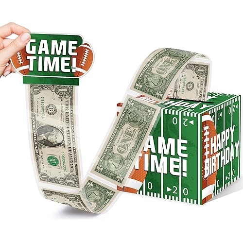 Football Money Boxes for Cash Gift, Happy Birthday Money Boxes for Cash, Football Happy Birthday Money Gift Box, Football Birthday Party Gift, Money Box for Cash Football Birthday Gifts