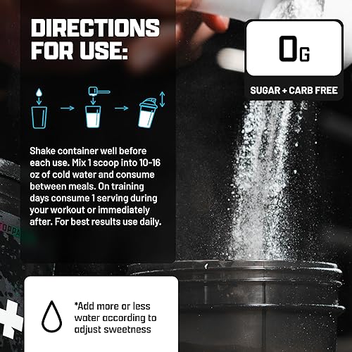 Vista 26 de Nutrex Research EAA Hydration EAAs + BCAA Powder Recuperación muscular, fuerza, construcción muscular, resistencia 8G aminoácidos esenciales +