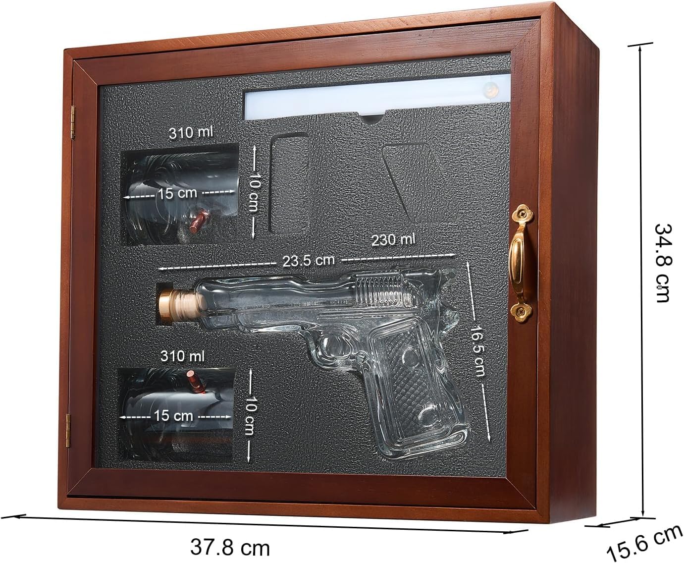 硝子ピストル置物CristalleriesedeChampagne 硝子ピストル置物CristalleriesedeChampagne 【公式通販】