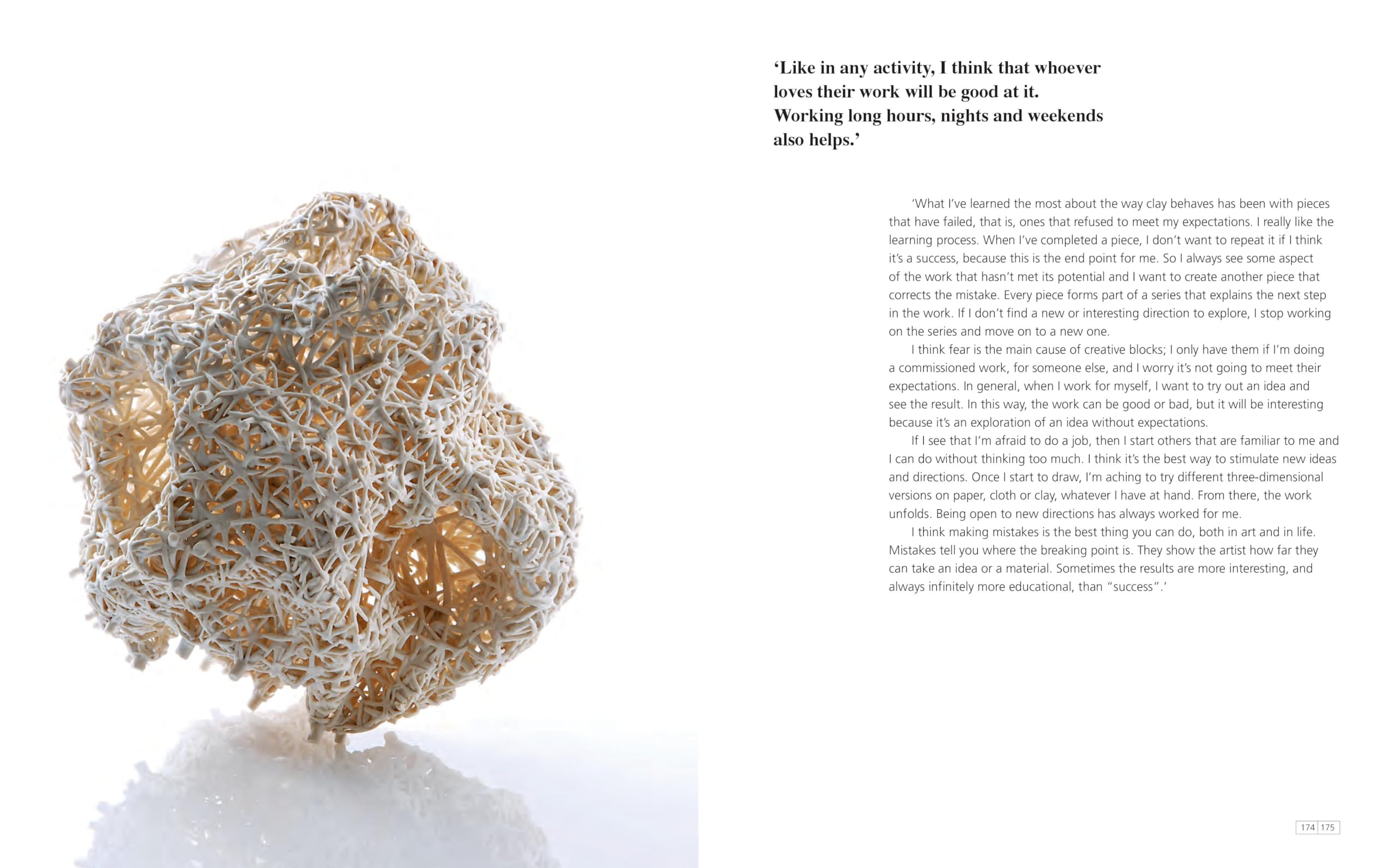 Ceramic artists on creative process