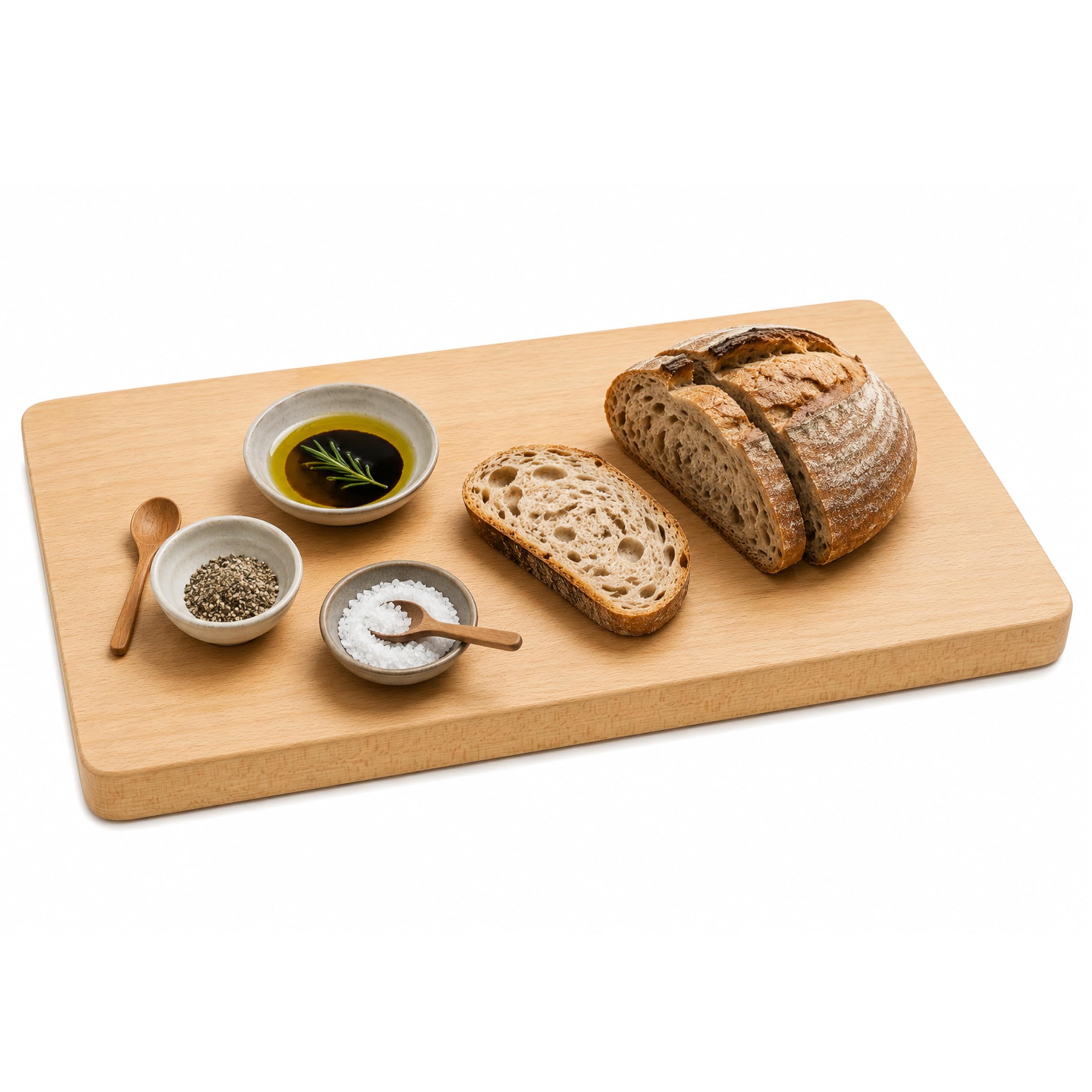 B&Q -  Rectangular Chopping BoardThick And Durable Cutting Board For Kitchen WorktopsKitchen Chopping Board