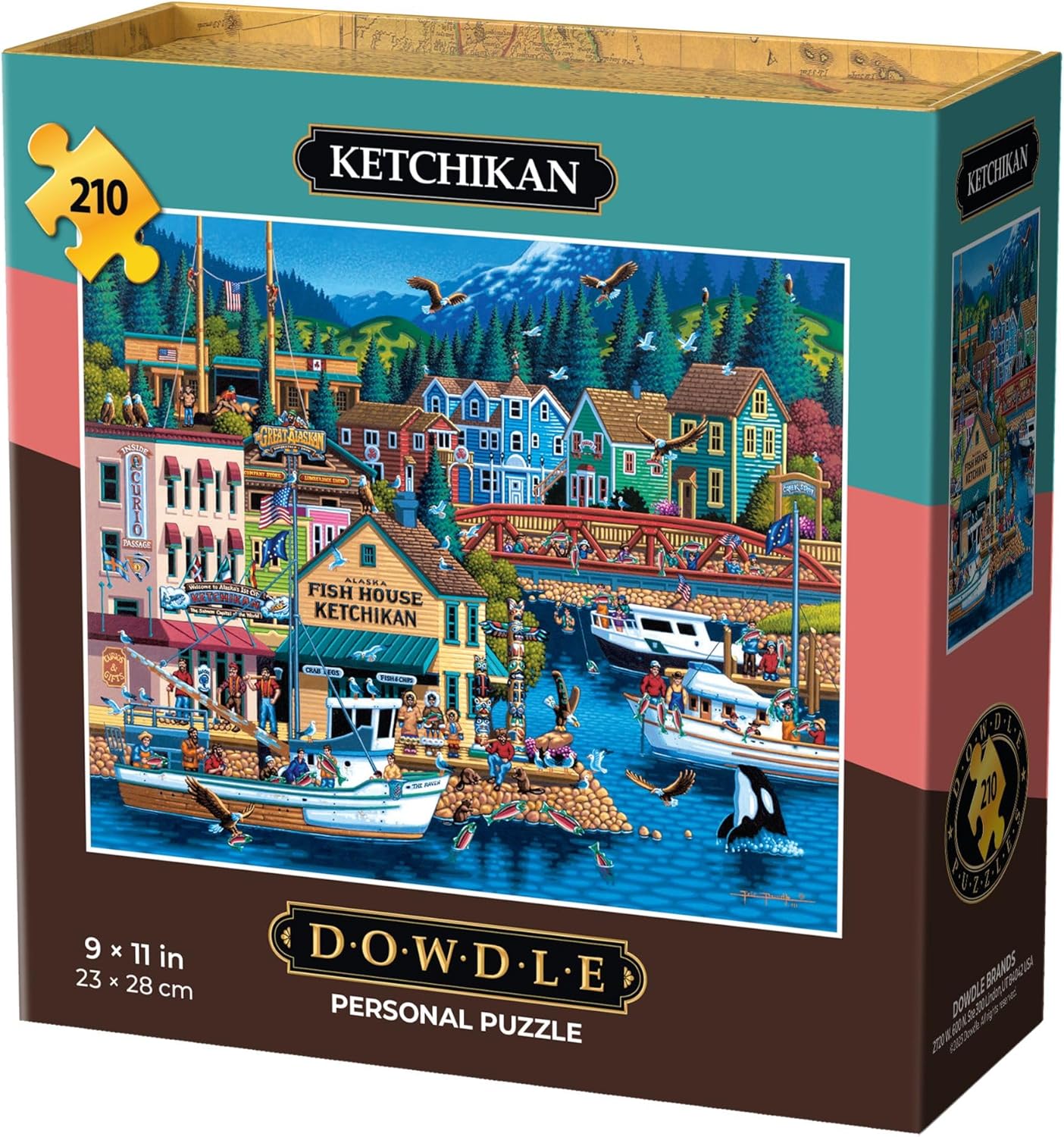 Dowdle Personal Puzzle - Ketchikan - 210 Piece