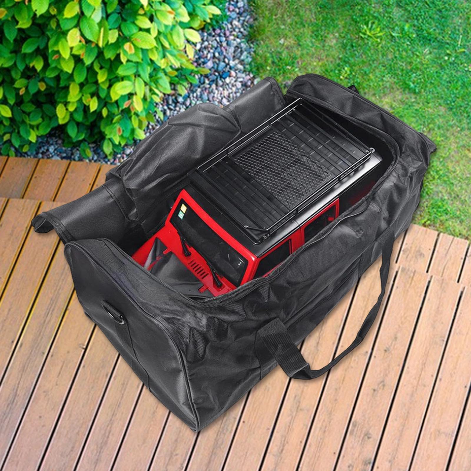 Bolsa RC Car Maletín para Transporte Ligero de Modelo a Control Remoto en Poliéster con Bolsillo Lateral Y Diseño Impermeable Adecuado para Entusiasta, S