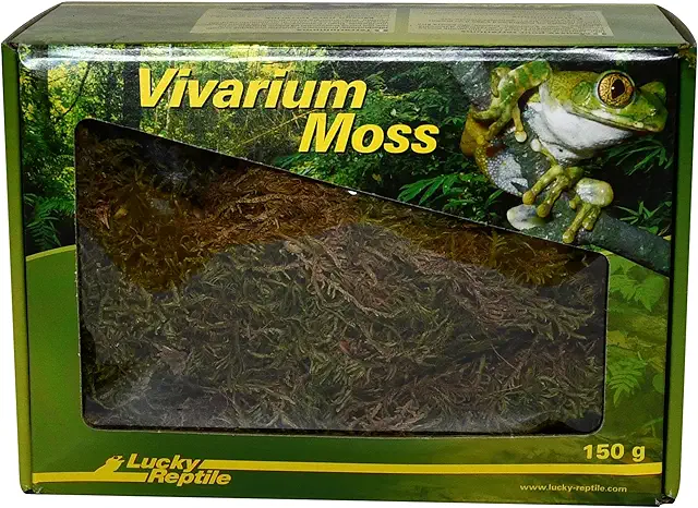 Musgo para Terrario Lucky Reptile 150g - Control de Humedad y Decoración