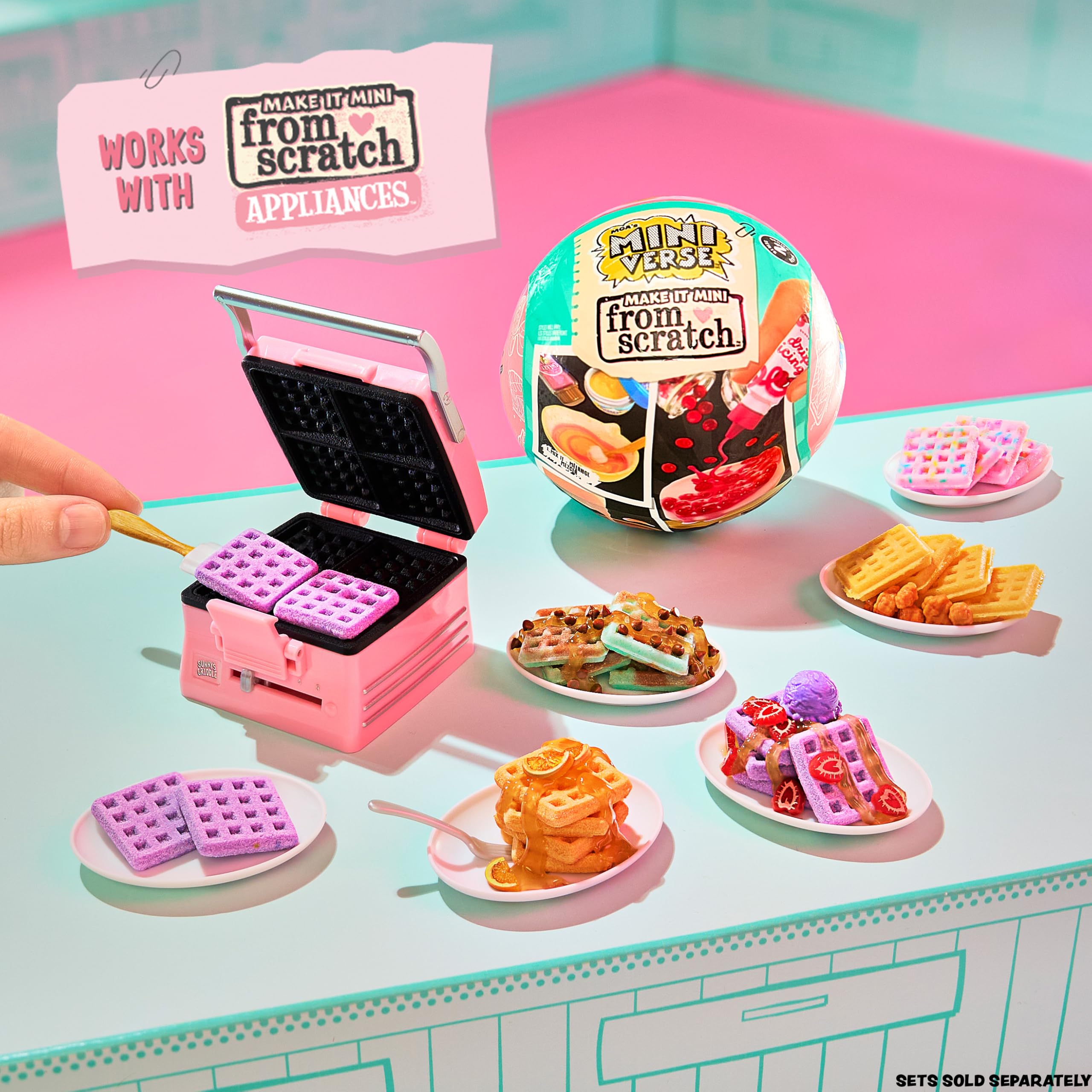 MGA's Miniverse Make It Mini from Scratch Appliances Serie 3 – Richtig Funktionierende Mini-Geräte, DIY Kunstharz-Bastelspiel, Küchen-Spiel, Nicht Essbar – für Sammler & Kinder ab 8 Jahren