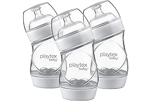 Playtex Ventaire Complete Tummy Comfort Baby Bottles: 6 Oz, 3 Pack