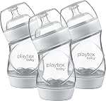Playtex Baby VentAire Anti-Colic Feeding Baby Bottles, 6 Ounce, Pack of 3 Baby Bottles