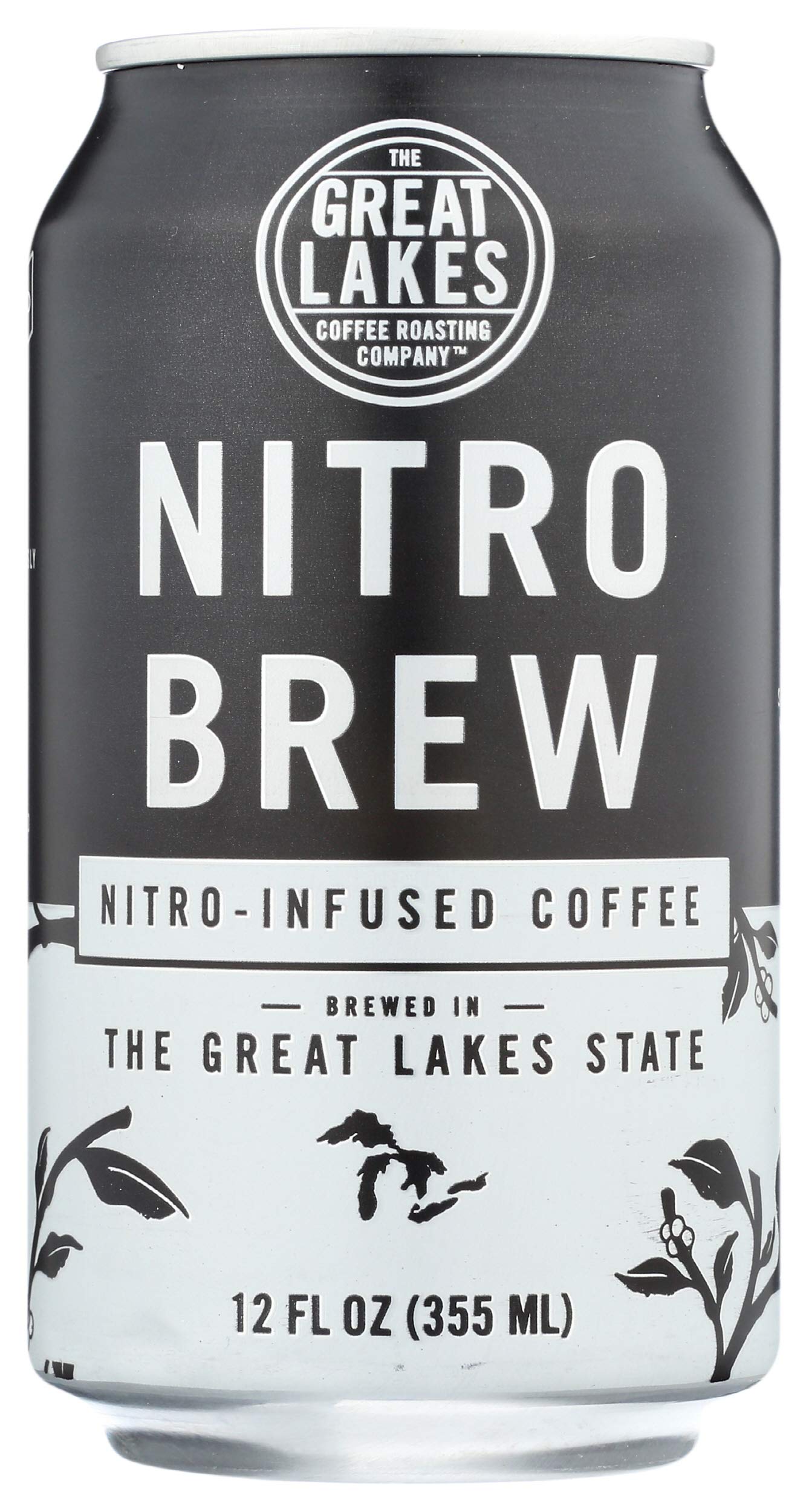 GREAT LAKES COFFEE Nitro Brew, 12 FZ