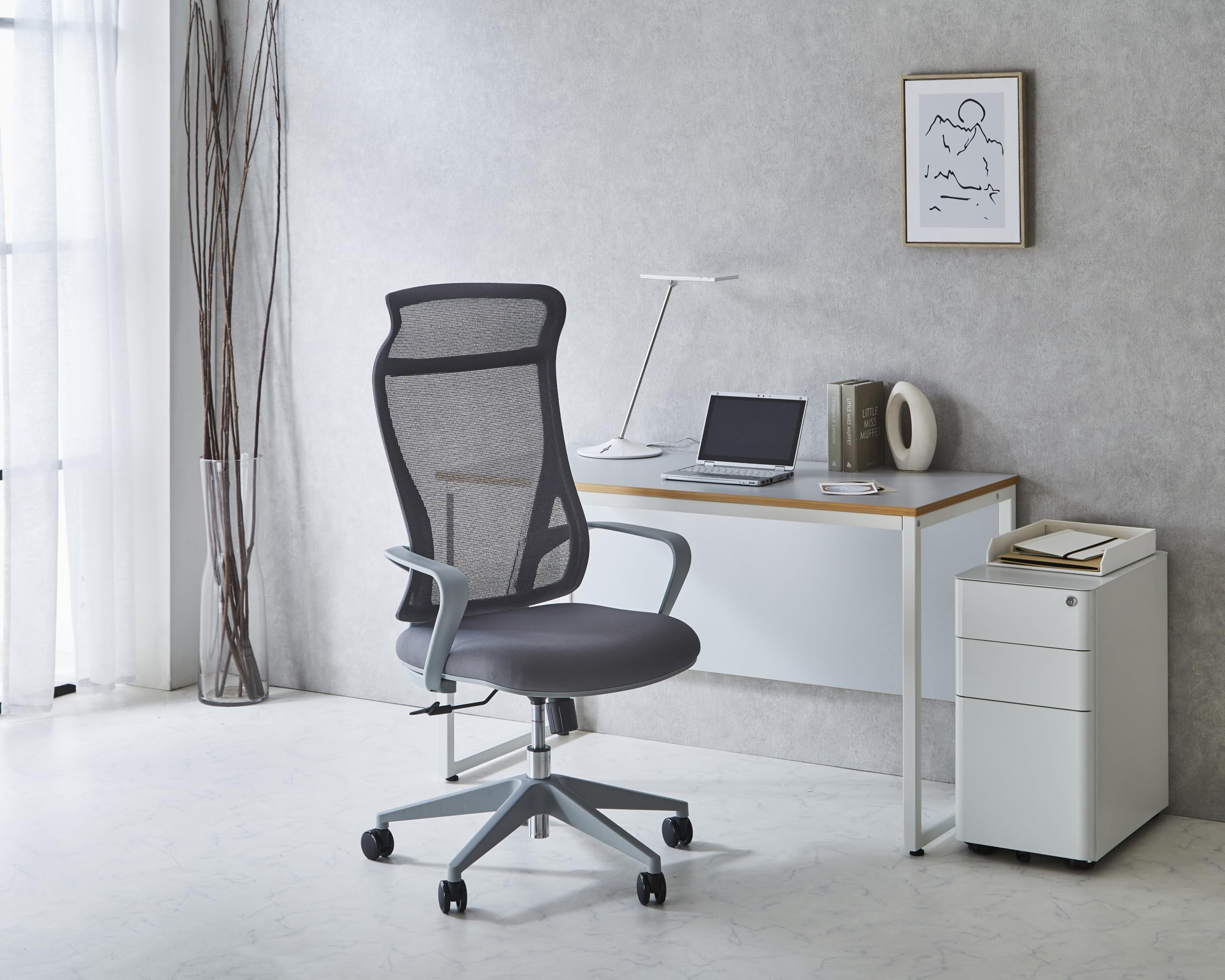 【3点セット】 シギヤマ家具 GRAIN PCデスク チェア ライト 関家具 3点セット】 シギヤマ家具 GRAIN PCデスク チェア ライト 関家具