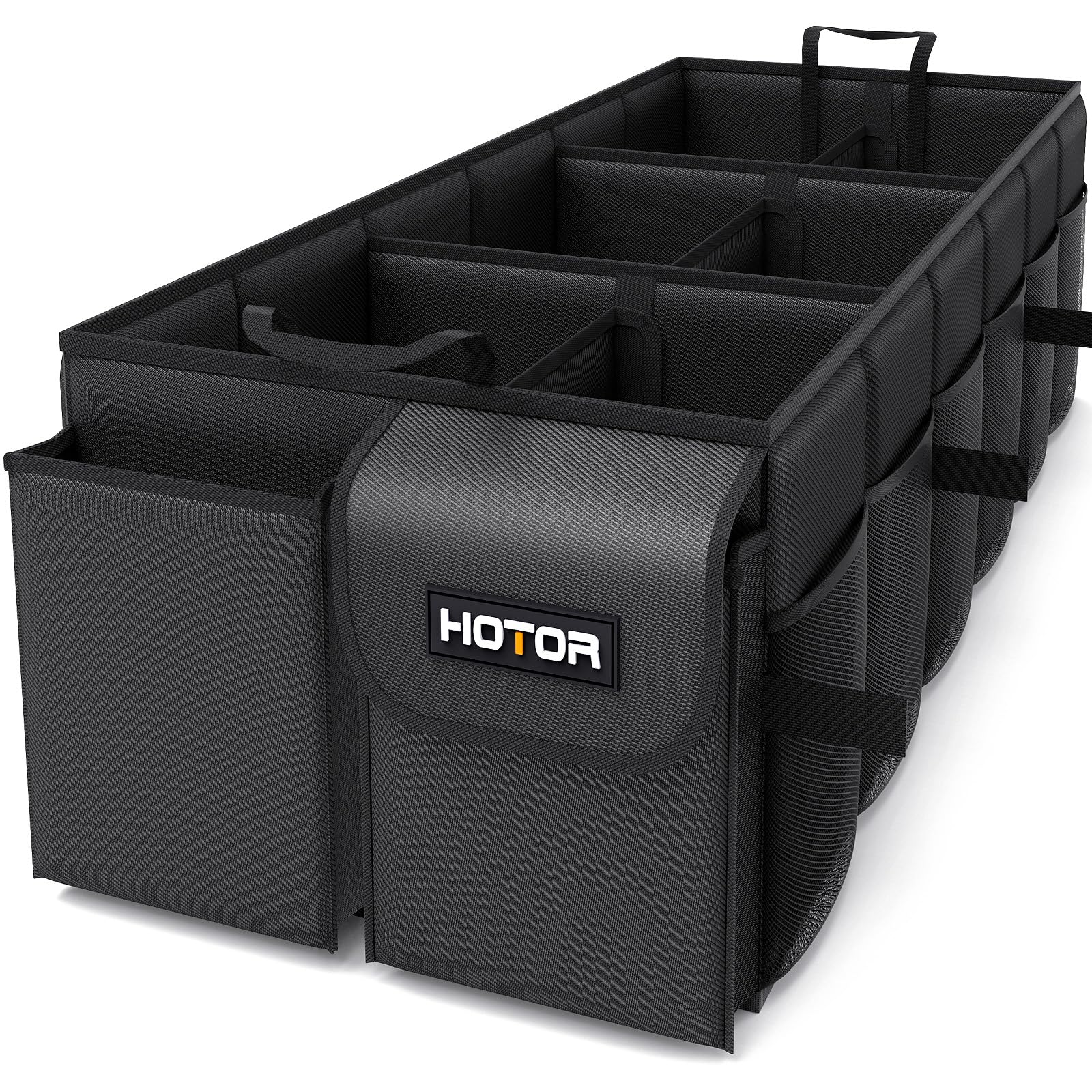 HOTOR Trunk Organizer - Foldable Car Organizer for SUVs &amp; Sedans Storage