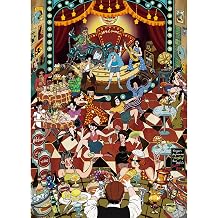 HUADAD Puzzles for Adults 1000 Pieces,1000 Piece Puzzles for Adults,Gift-Retro Disco Nightclub,Family Party Jigsaws Puzzles Game,Letter Partition Puzzles,1000 Piece Puzzle
