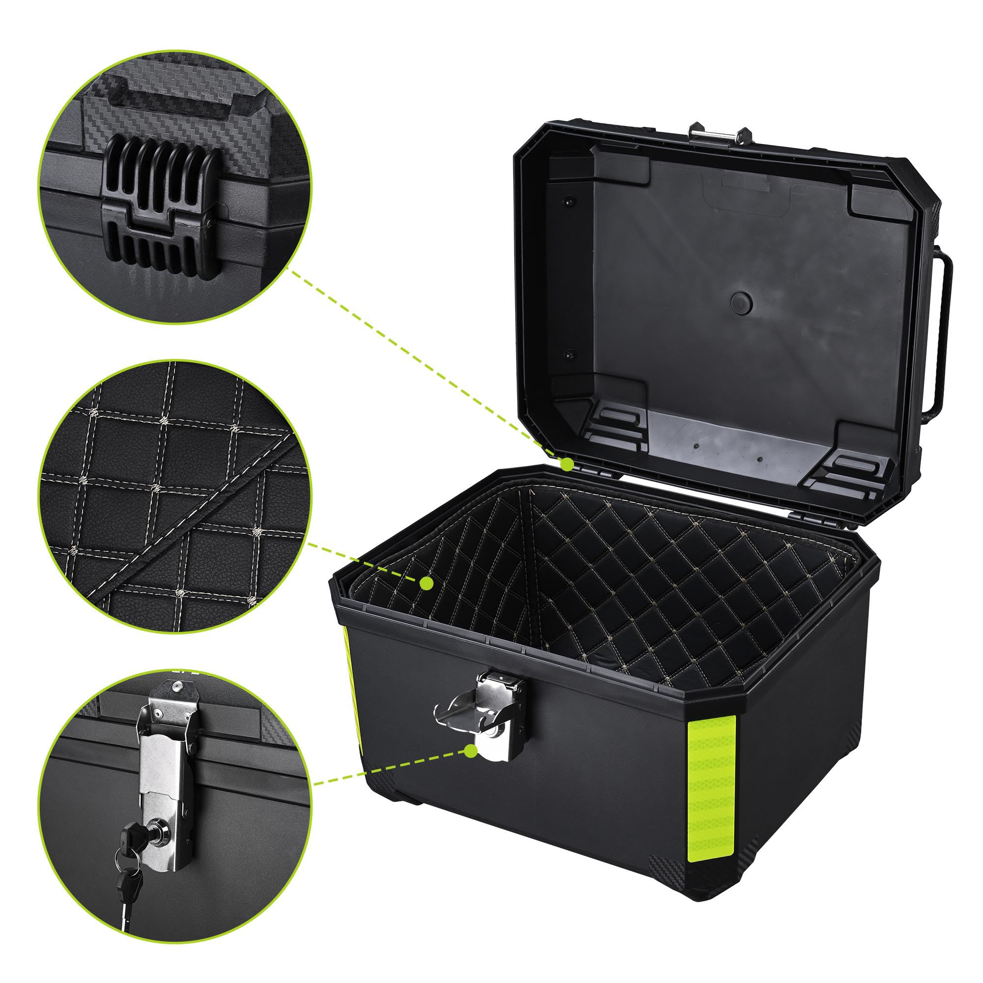 AHR 45L Motorcycle Top Case Tail Box