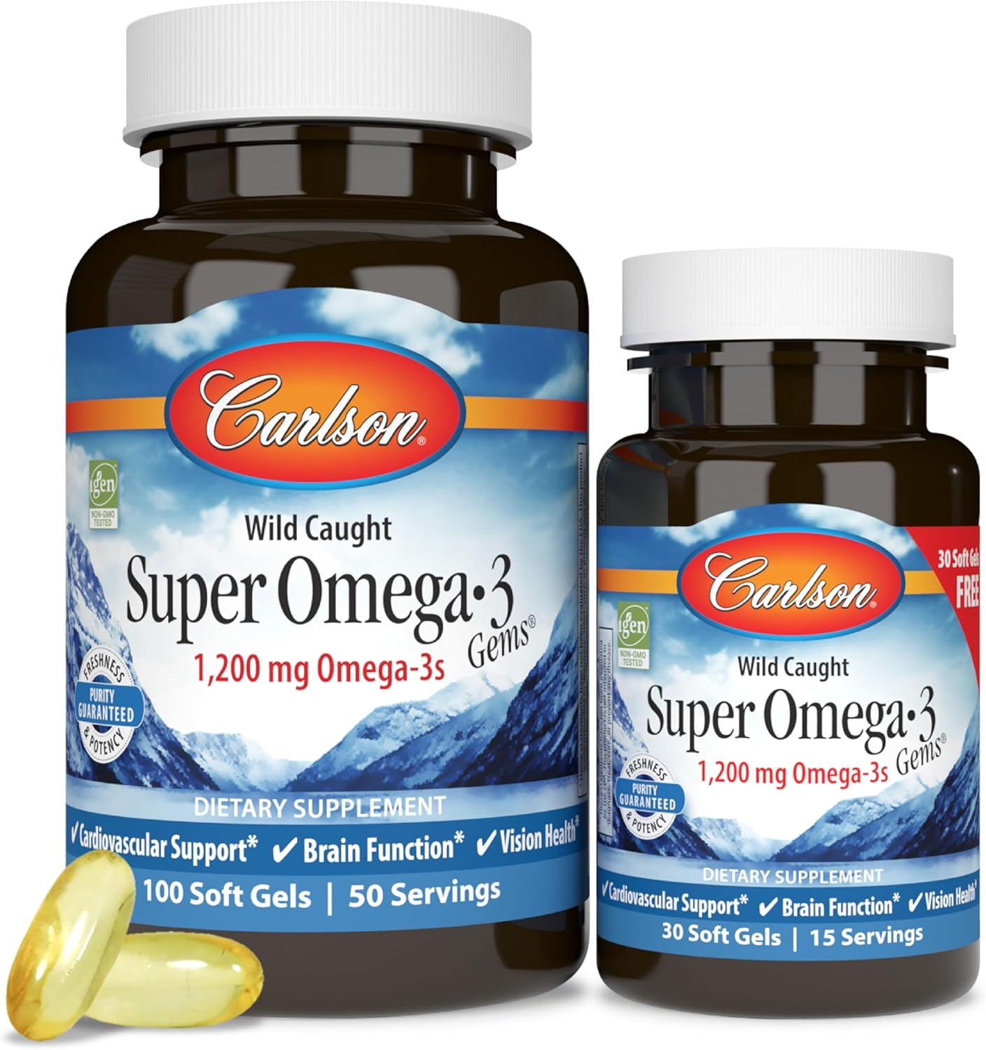 Carlson - Super Omega-3 Gems