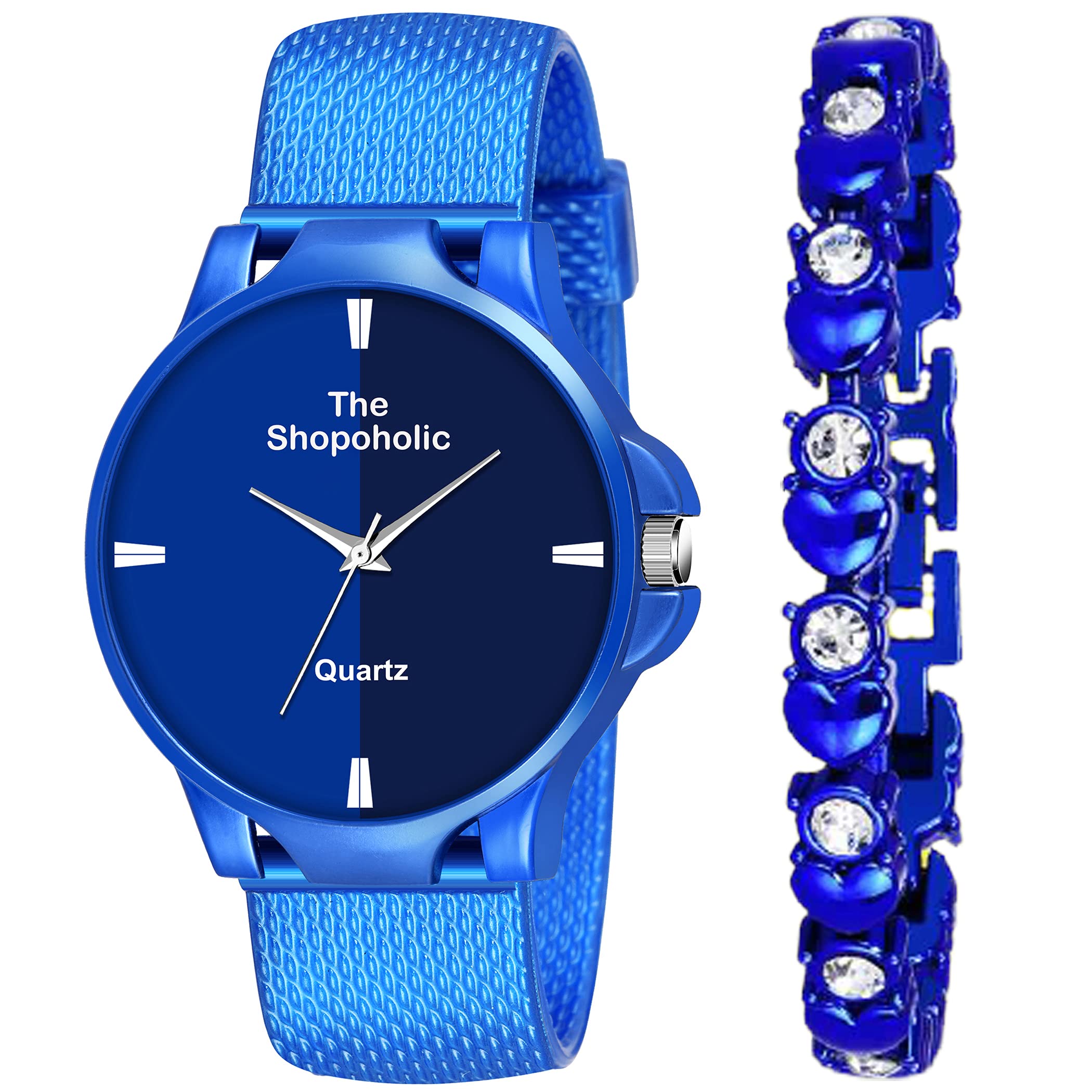 The Shopoholic Analog Black Dial Pu Belt Watch and Fre Bracelet for Men and Boys (B091TXTLV5) Amazon Price History, Amazon Price Tracker