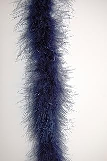Thin Marabou Feather Boa 2 Yards Long (72
