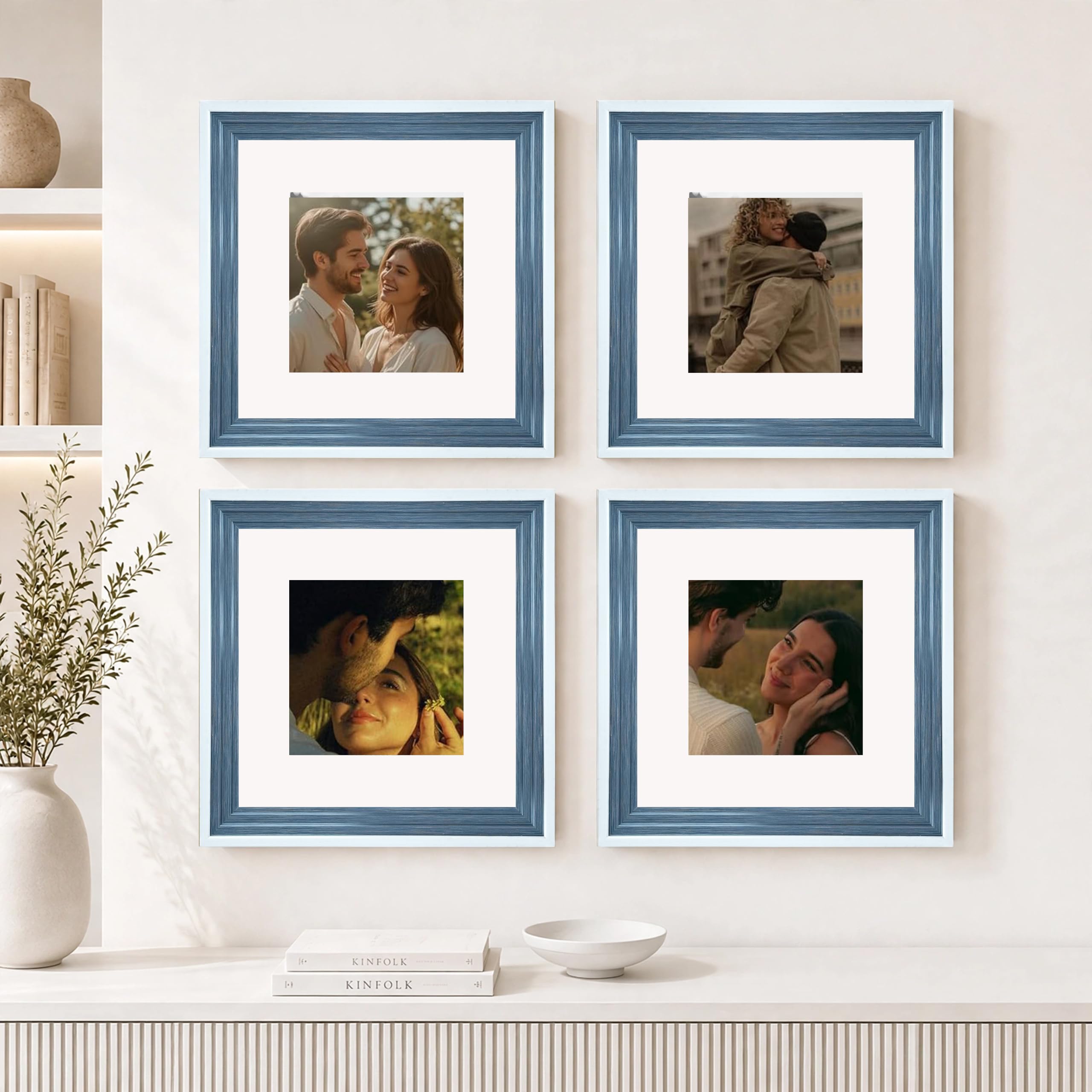 Art Street Photo Frames - Set of 4 Black -20