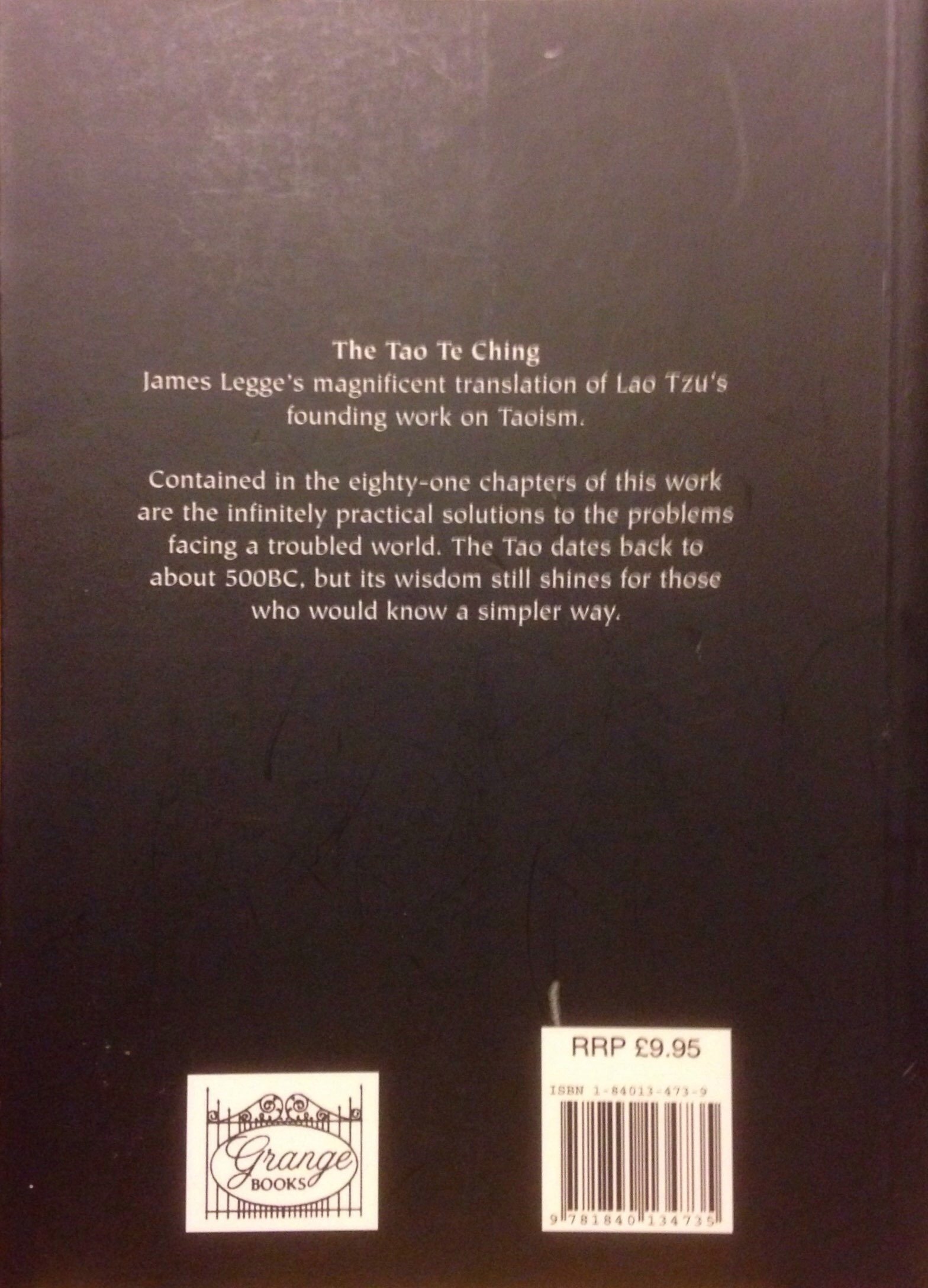 The Tao Teh Ching: Teaching the Way to Wisdom
