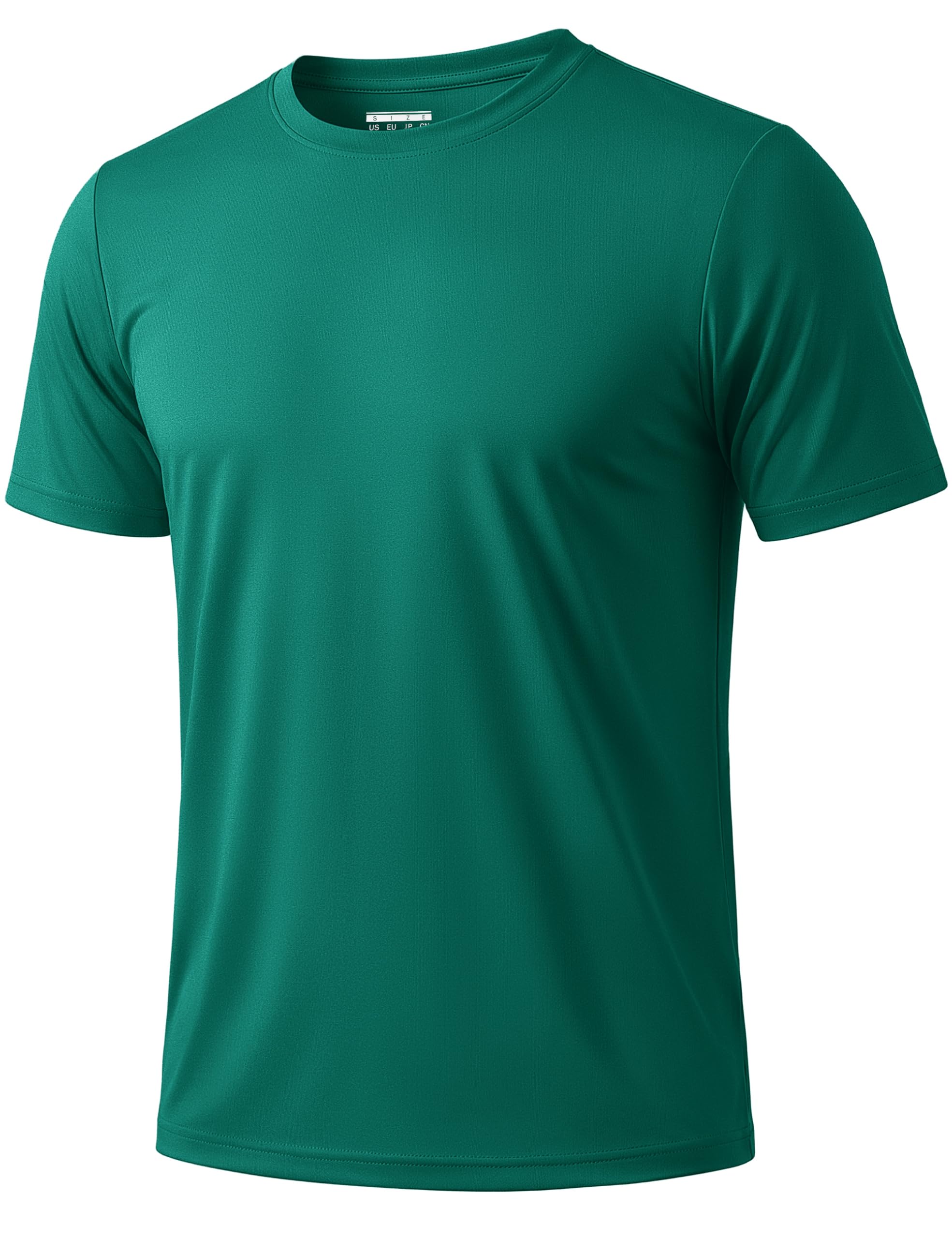 KEFITEVD Men's Short Sleeve UPF 50+ T-Shirts Rash Guard Quick Dry Sun Protection SPF Shirts Swim Athletic Workout Top Tee