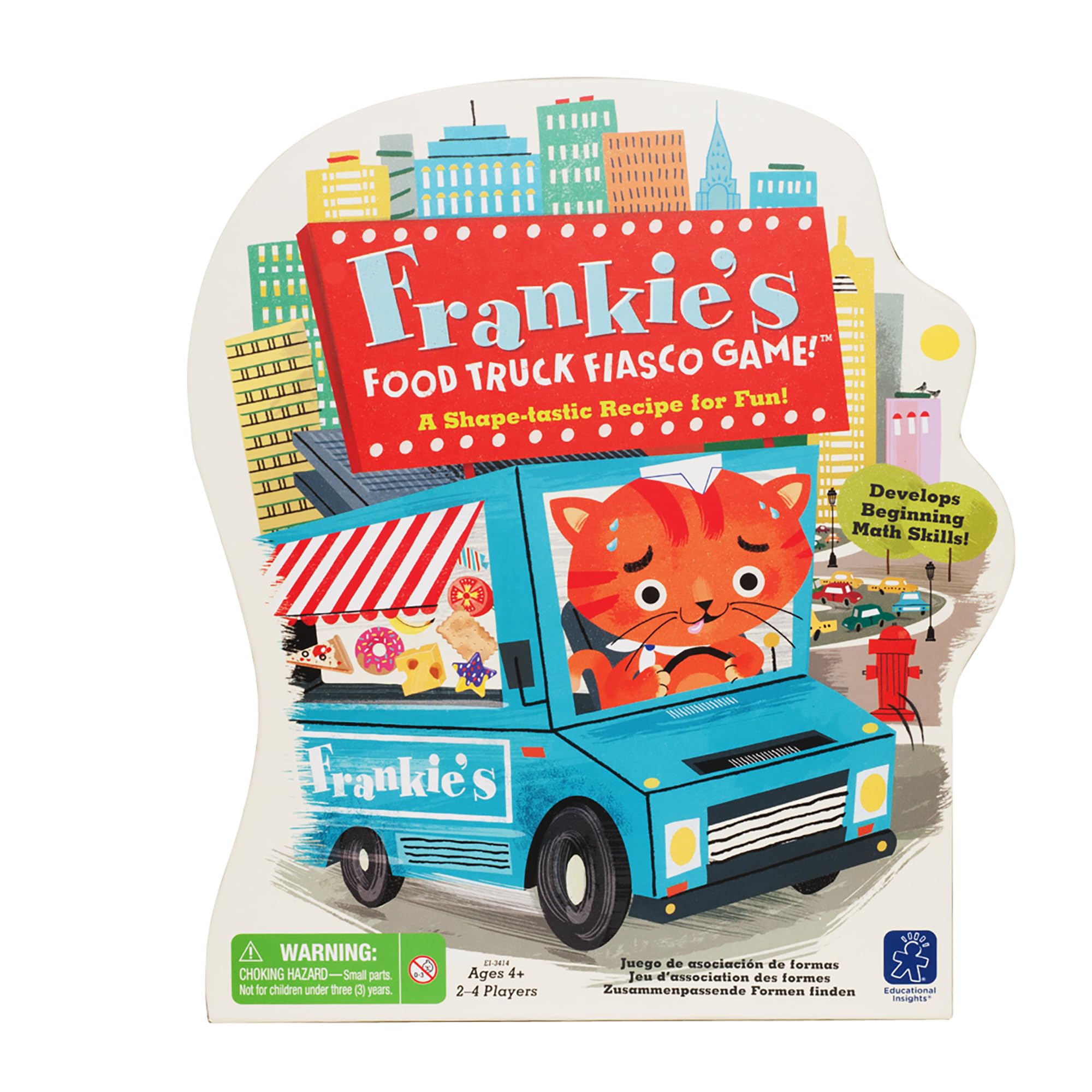 Educational Insights Frankie's Food Truck Fiasco Game
