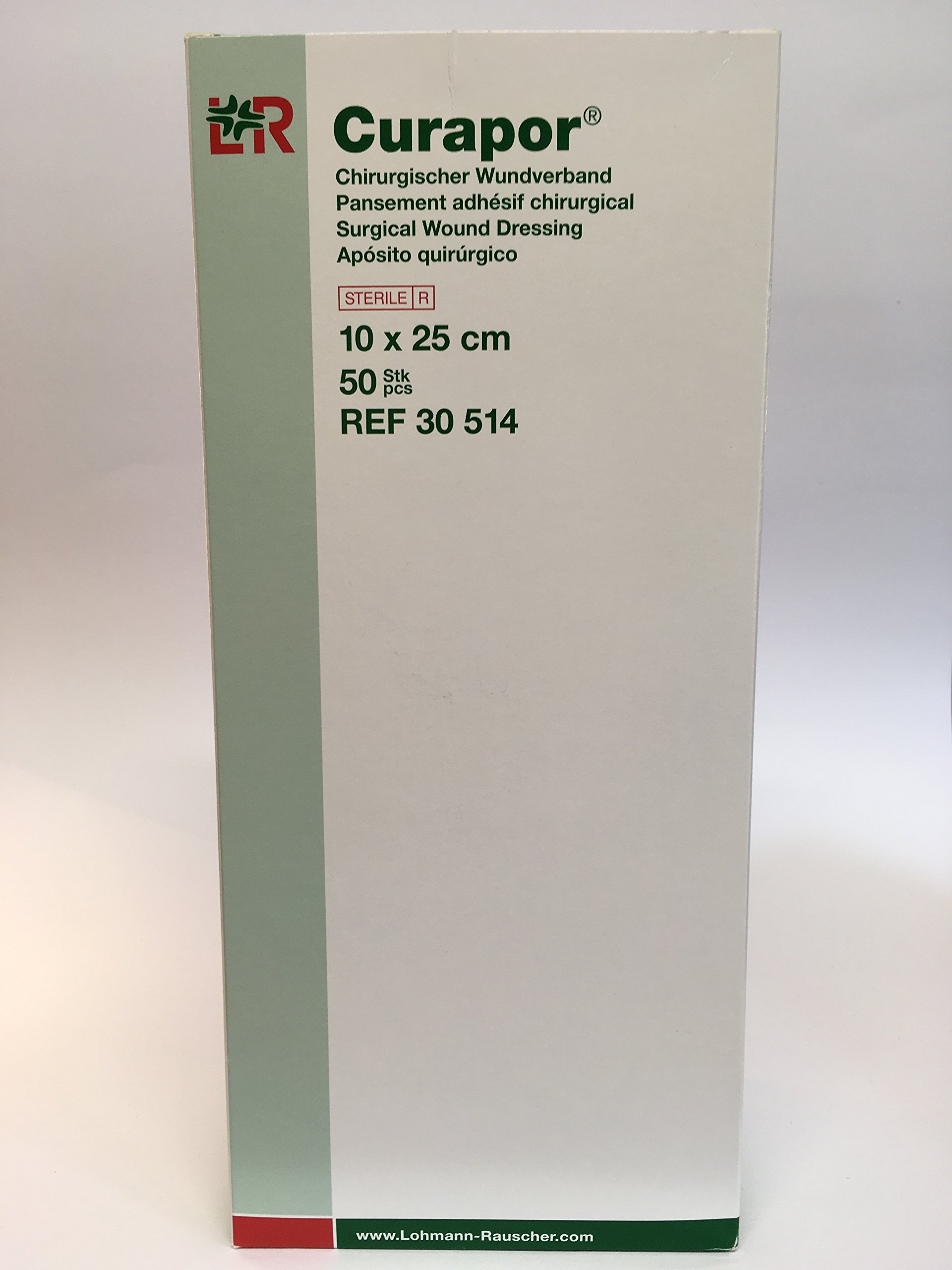 CURAPOR Wundverband 10x25cm steril, 50 St
