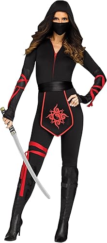 Fun World Disfraz sexy de guerrero ninja para mujer