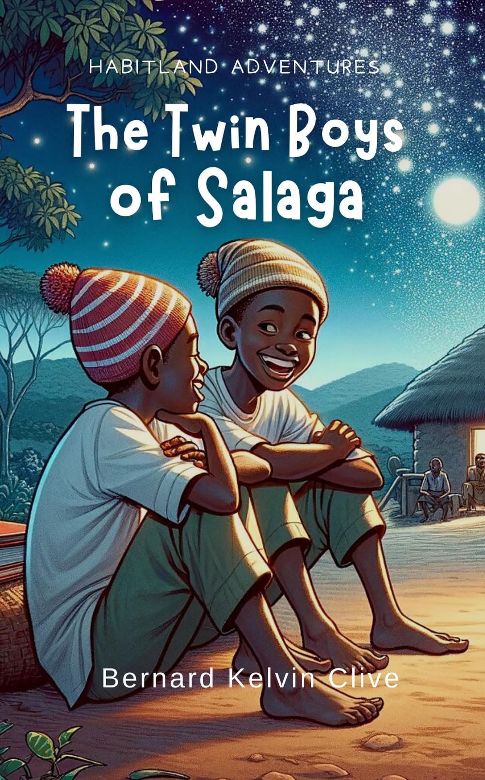 The Twin Boys of Salaga Kindle book cover