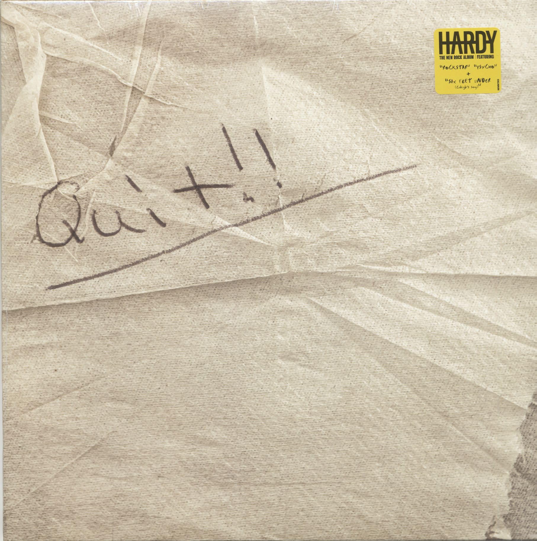 HARDY - Quit!! - Vinyl (LP + insert in spot-varnished sleeve)