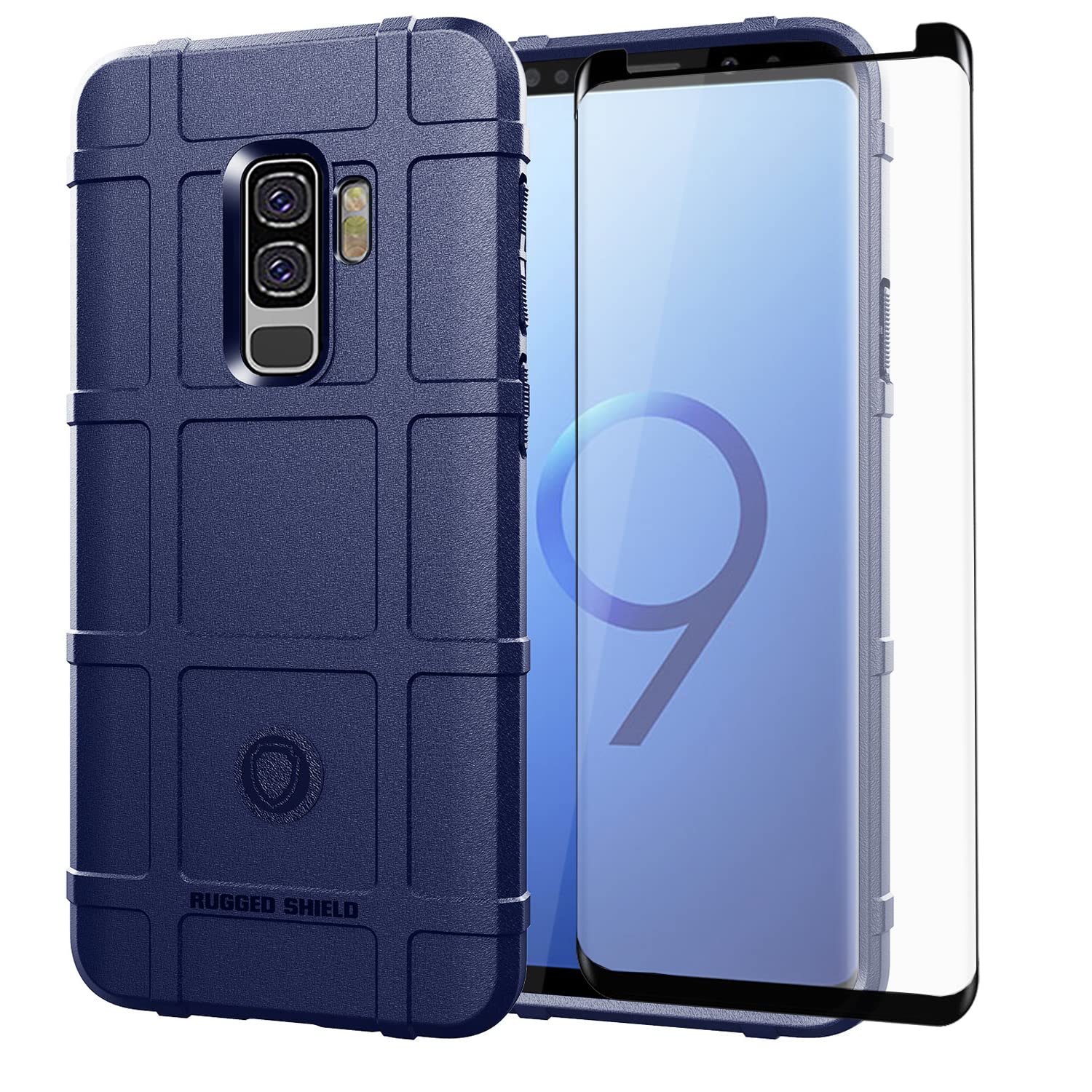 Asuwish Phone Case For Samsung Galaxy S9 Plus With Tempered