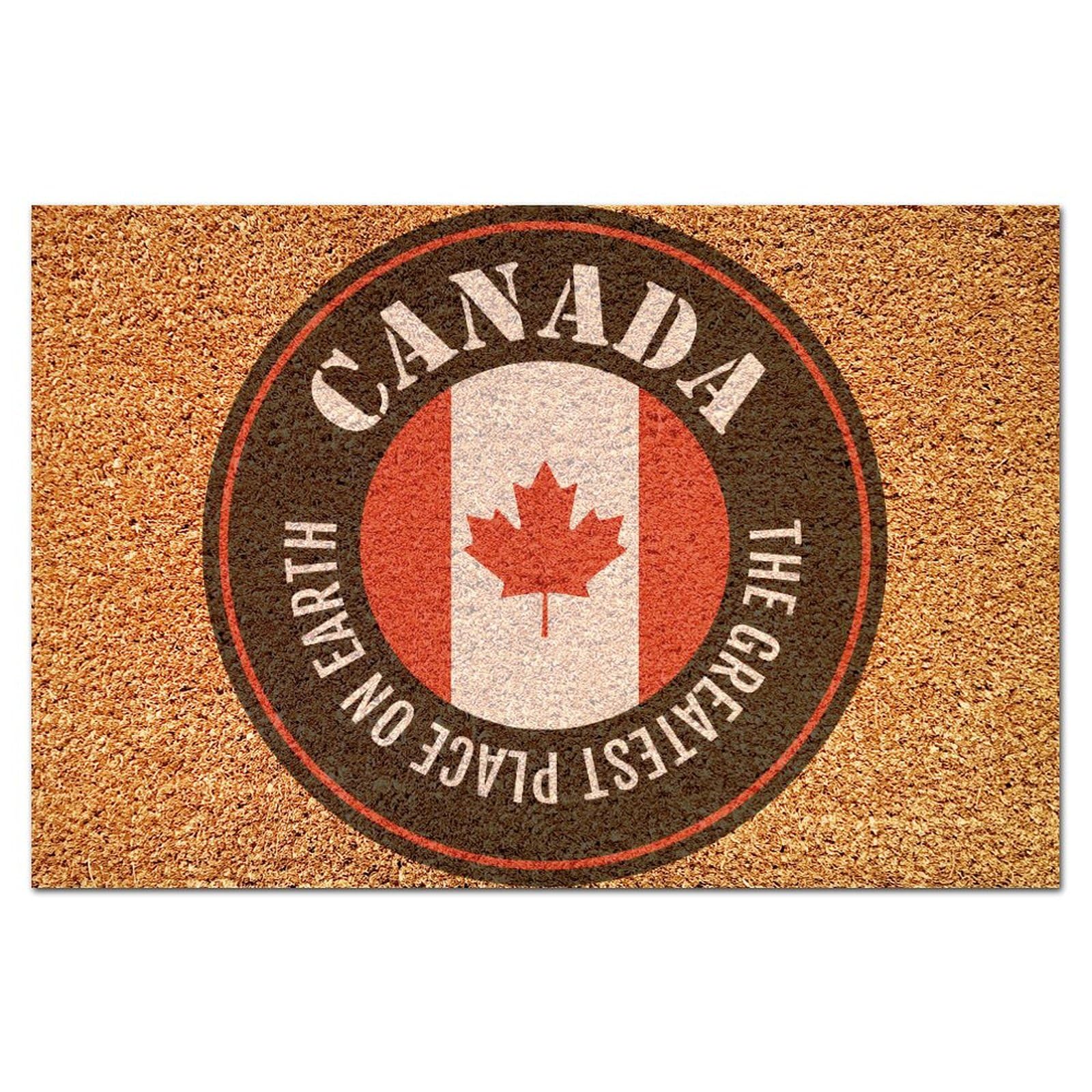 Paillasson Canada « The Greatest Place On Earth » pour une entrée chaleureuse