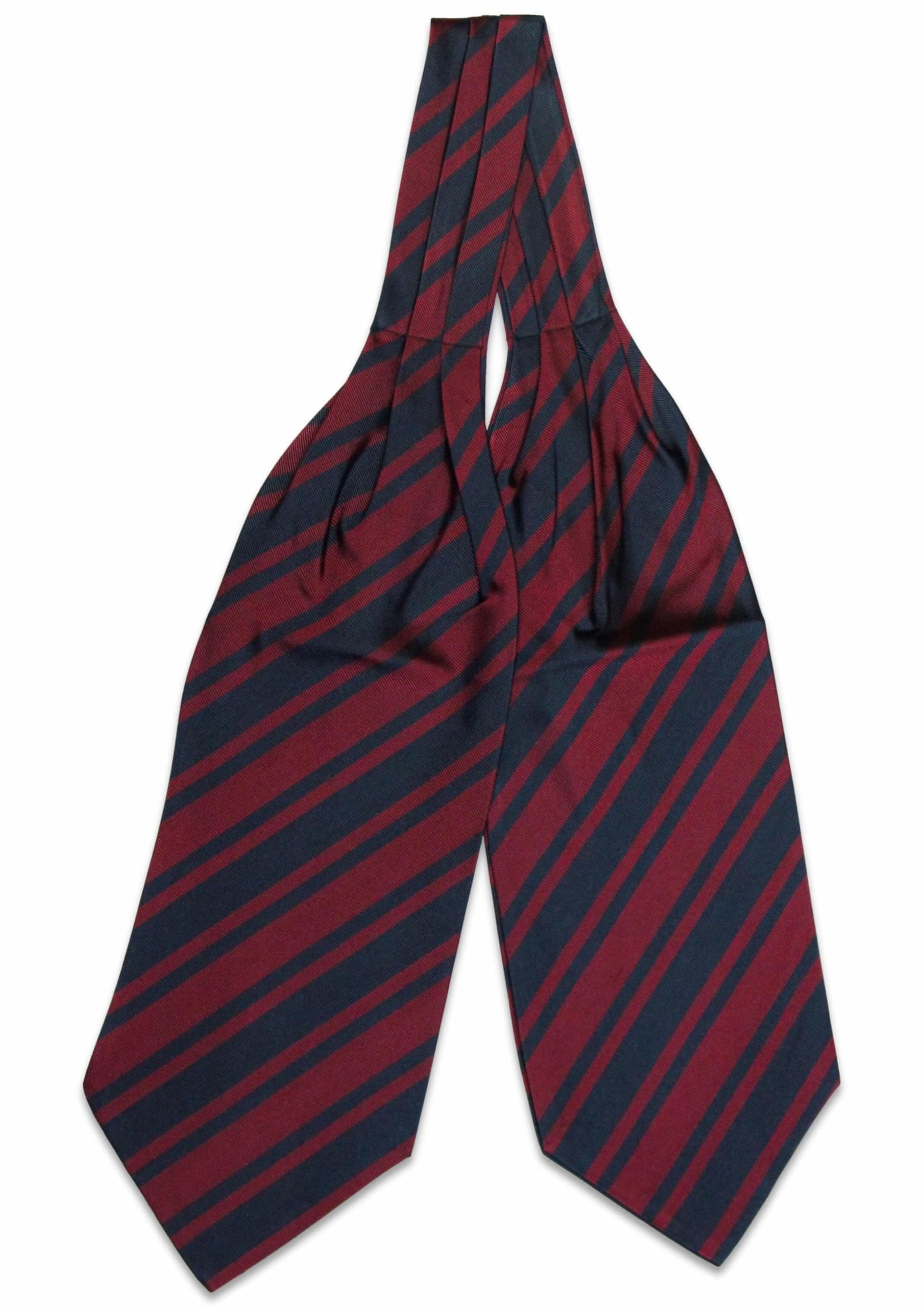 The Regimental Shop Men's Blue/Maroon The Regital Shop Royal Engineers Silk Cravat
