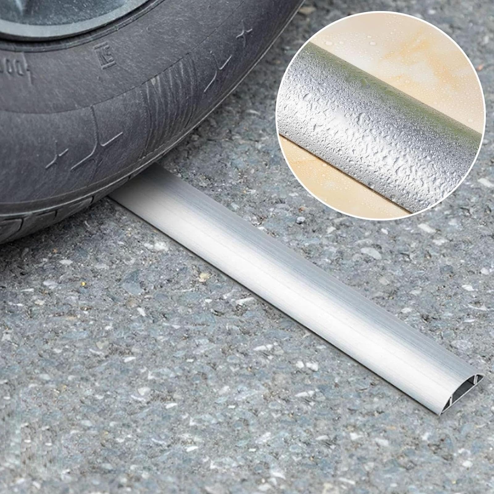 Selbstklebende 1 M Lange Kabelabdeckung Aus Metall für den Boden
