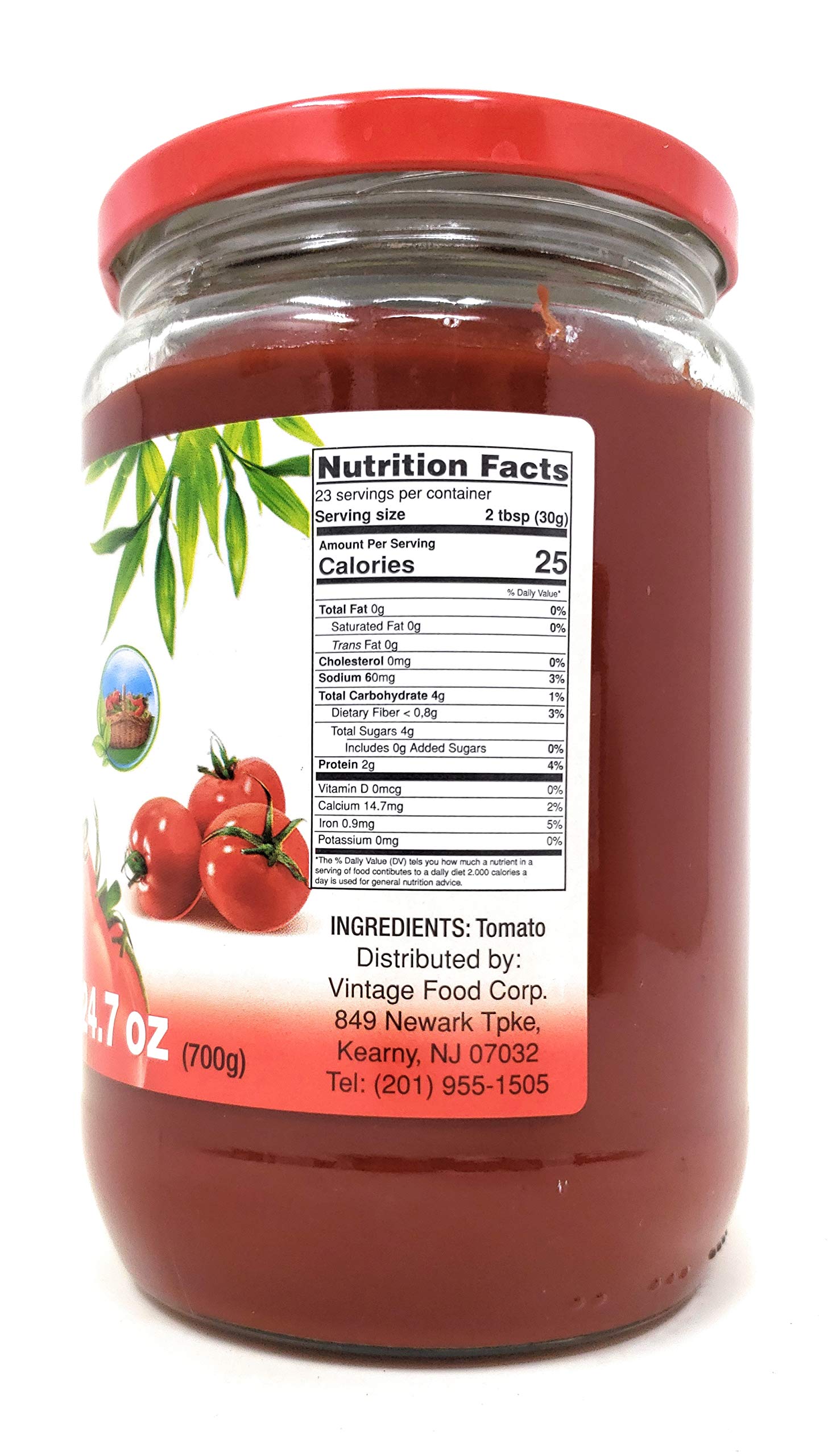 Amazon.com : Tamek Tomato Paste Double Concentrate (2 Pack, Total