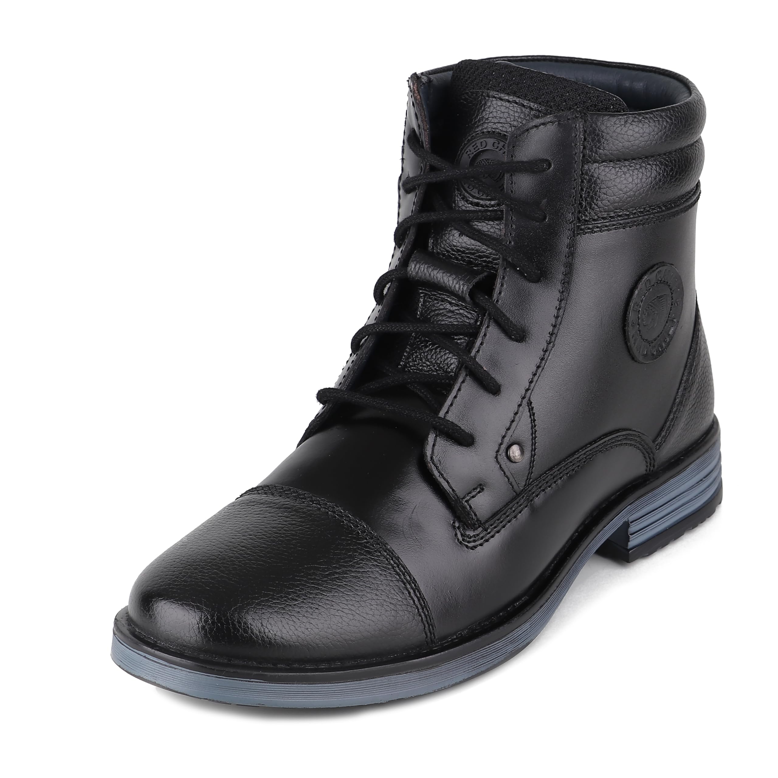red chief Genuine Leather Classic Lace Up | Casual Boot for Men | TPR Sole-picture-35